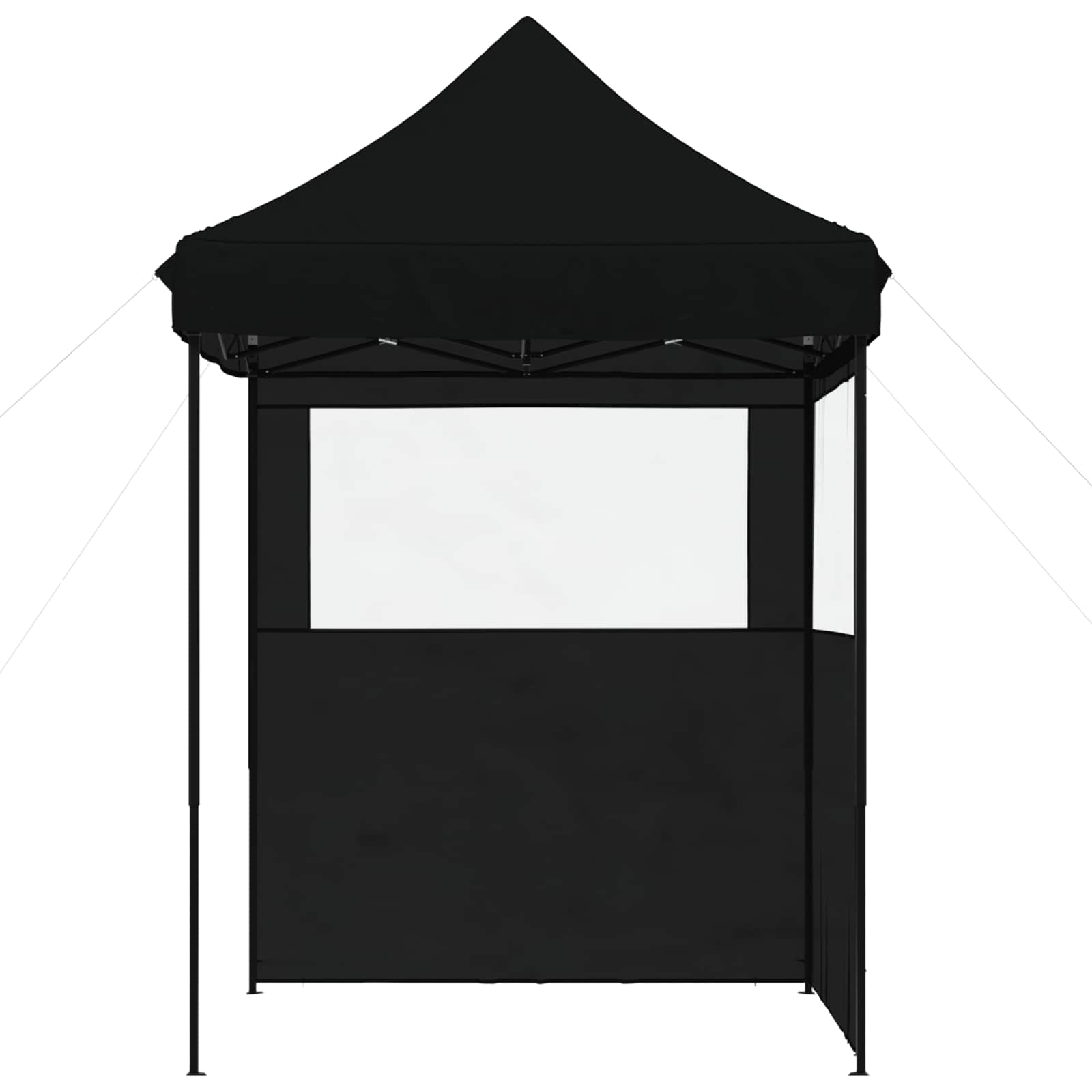 Partytent Zwart 200 x 200 x 306 cm Oxford Stof is nu te koop bij PeponiXL, paradijselijk wonen!