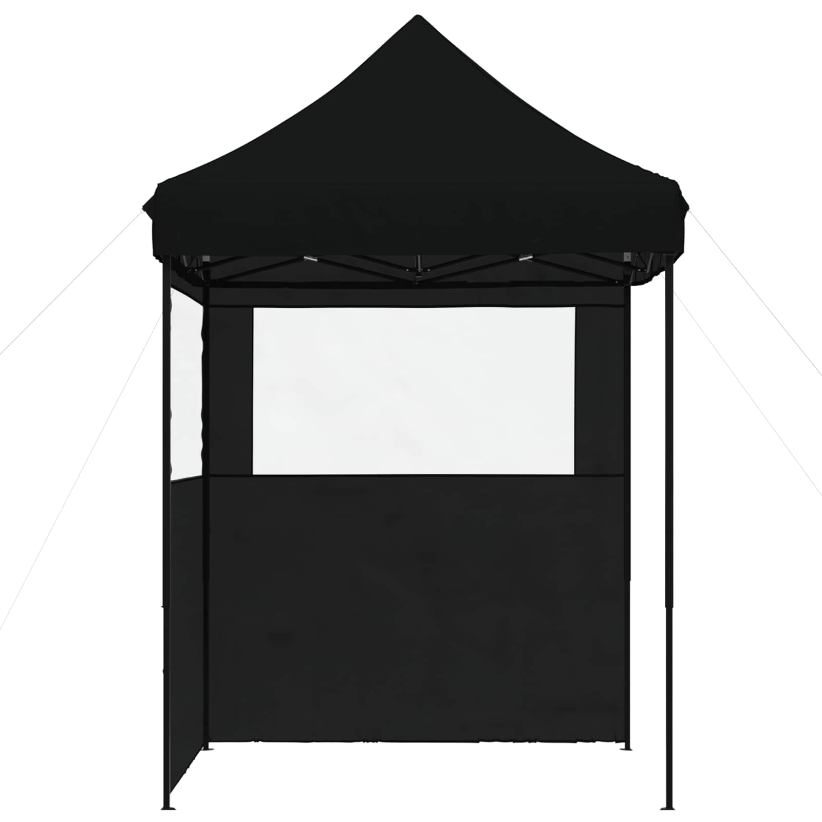 Partytent Zwart 200 x 200 x 306 cm Oxford Stof is nu te koop bij PeponiXL, paradijselijk wonen!