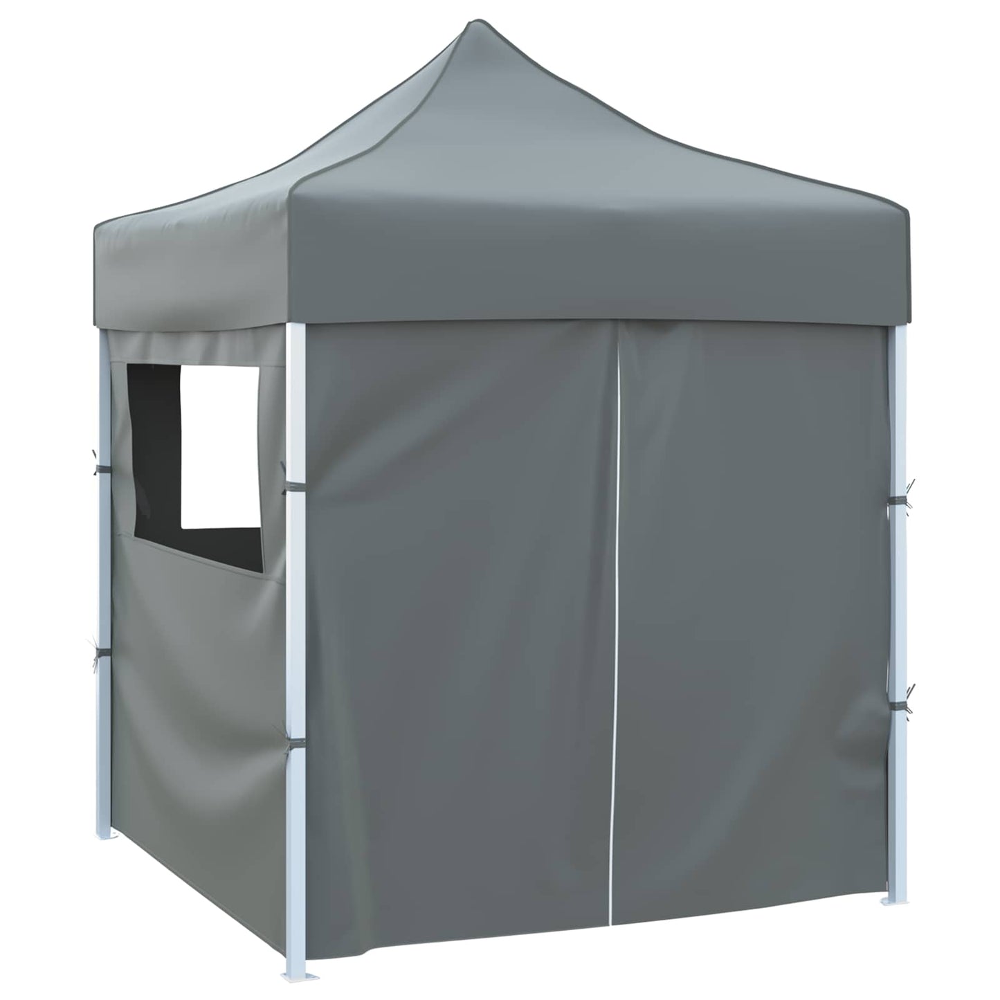 Partytent Antraciet 200 x 200 x 315 cm Oxford Stof is nu te koop bij PeponiXL, paradijselijk wonen!