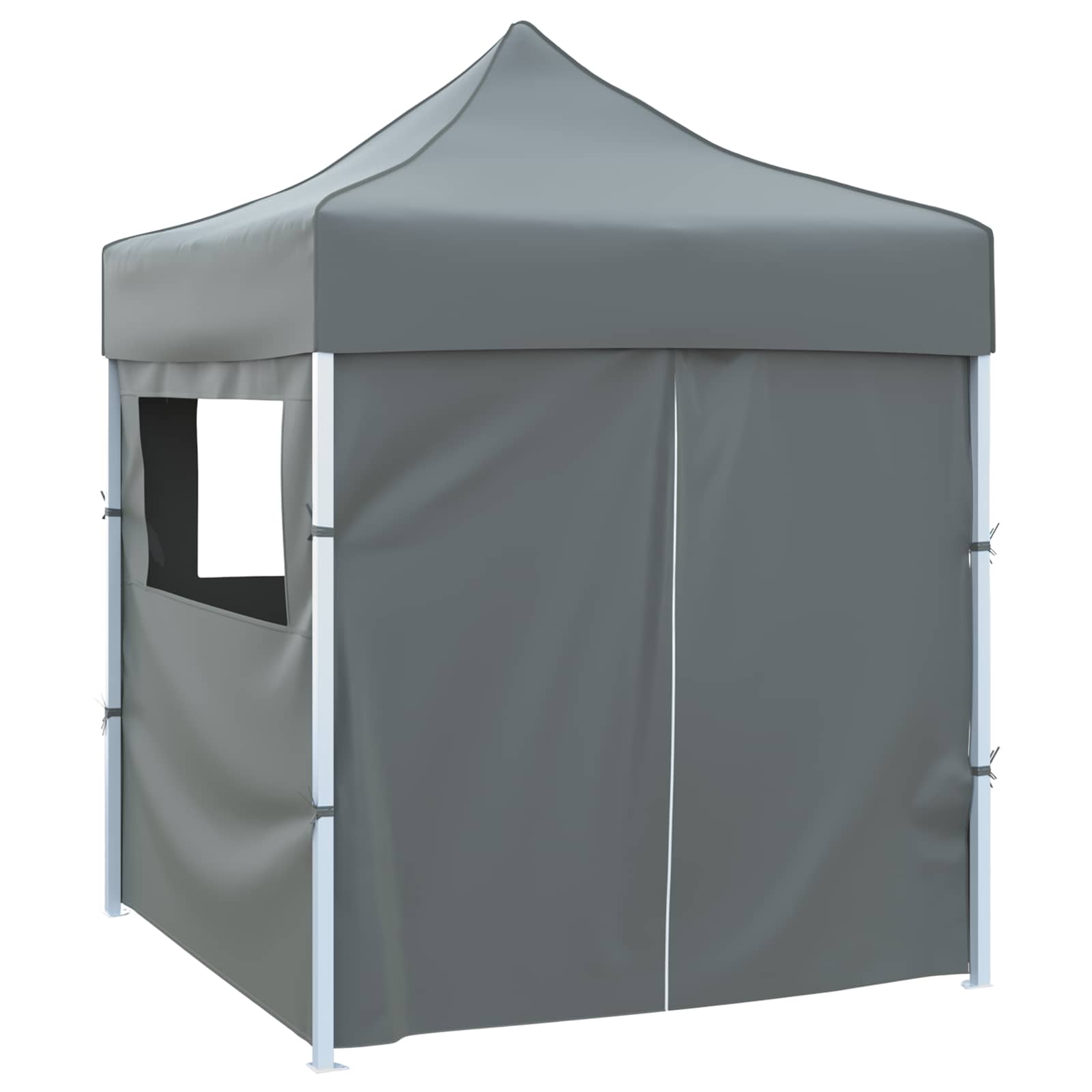 Partytent Antraciet 200 x 200 x 315 cm Oxford Stof is nu te koop bij PeponiXL, paradijselijk wonen!