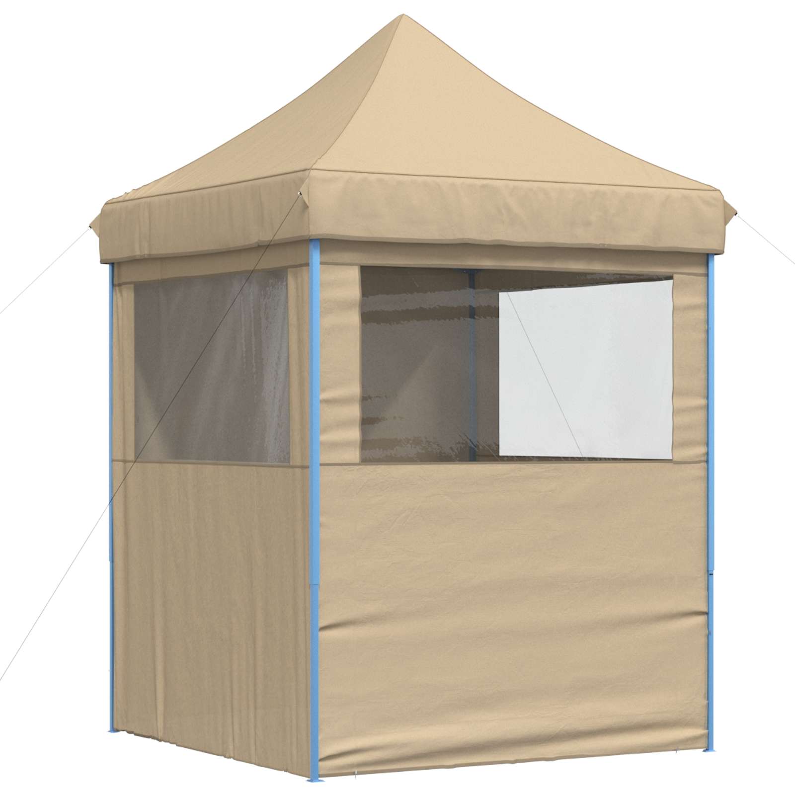 Partytent Beige 200 x 200 x 306 cm Oxford Stof is nu te koop bij PeponiXL, paradijselijk wonen!