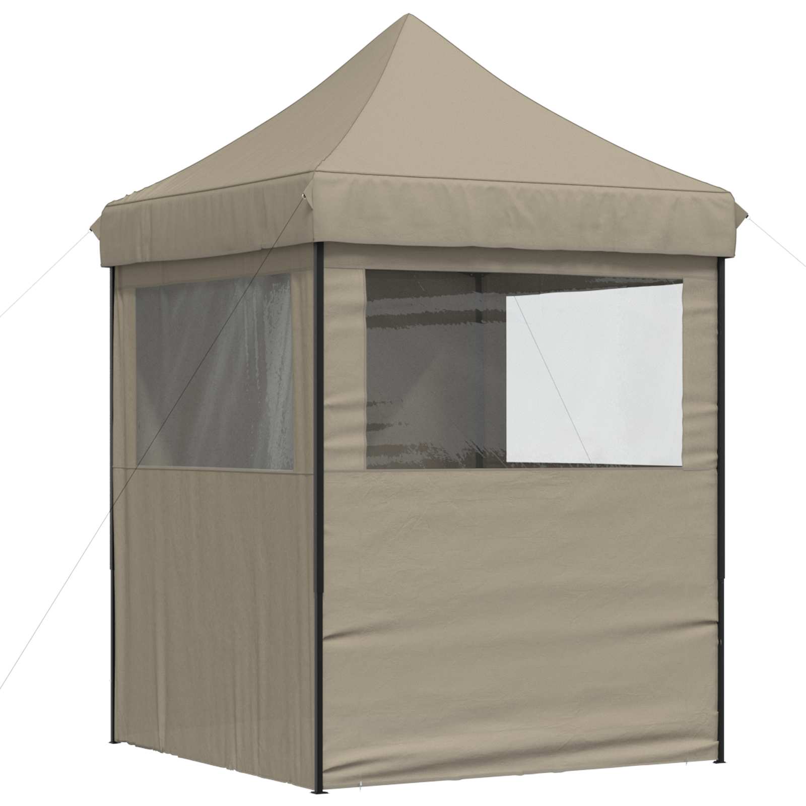 Partytent Taupe 200 x 200 x 306 cm Oxford Stof is nu te koop bij PeponiXL, paradijselijk wonen!