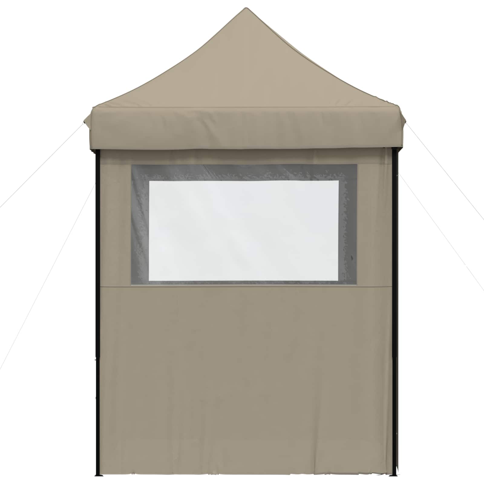 Partytent Taupe 200 x 200 x 306 cm Oxford Stof is nu te koop bij PeponiXL, paradijselijk wonen!