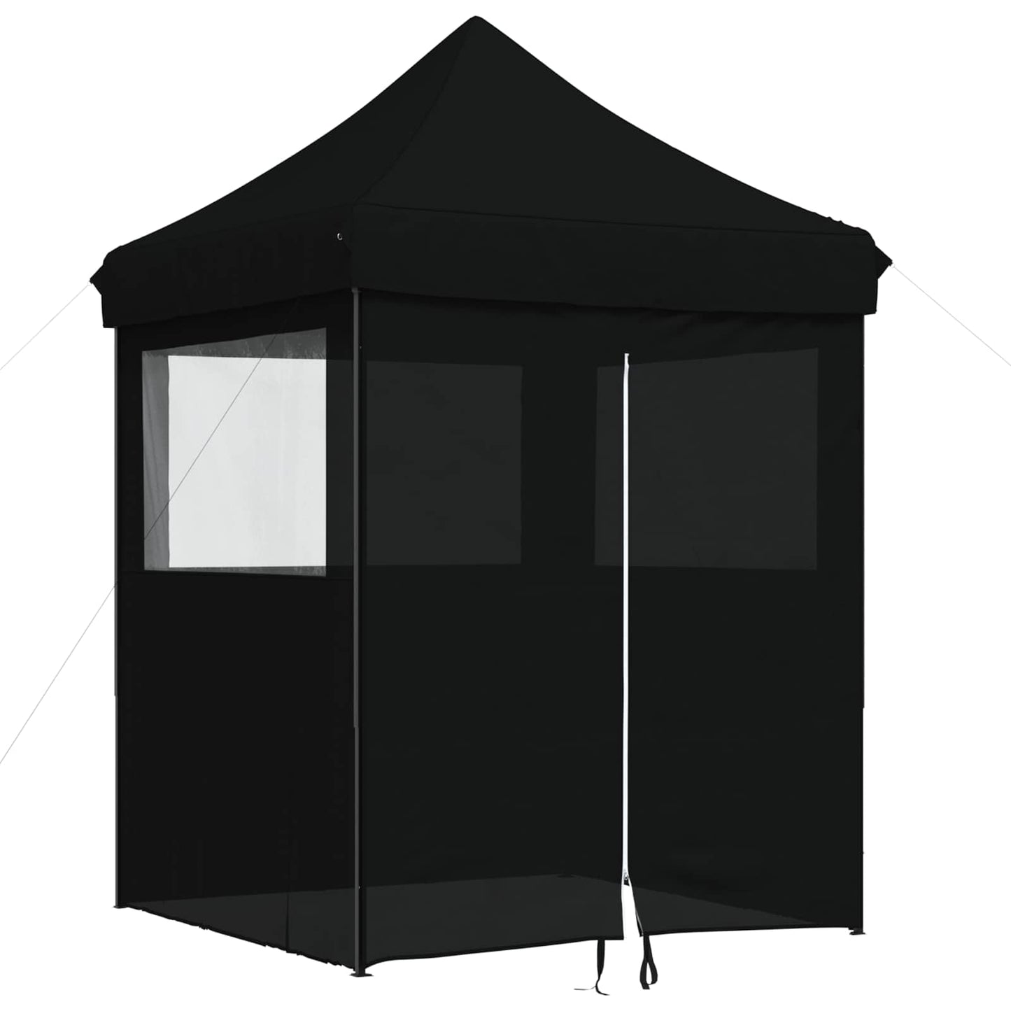 Partytent Zwart 200 x 200 x 306 cm Oxford Stof is nu te koop bij PeponiXL, paradijselijk wonen!