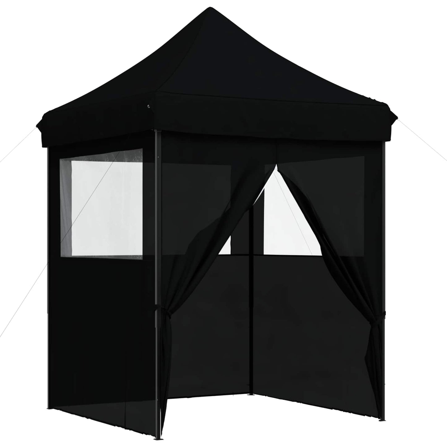 Partytent Zwart 200 x 200 x 306 cm Oxford Stof is nu te koop bij PeponiXL, paradijselijk wonen!