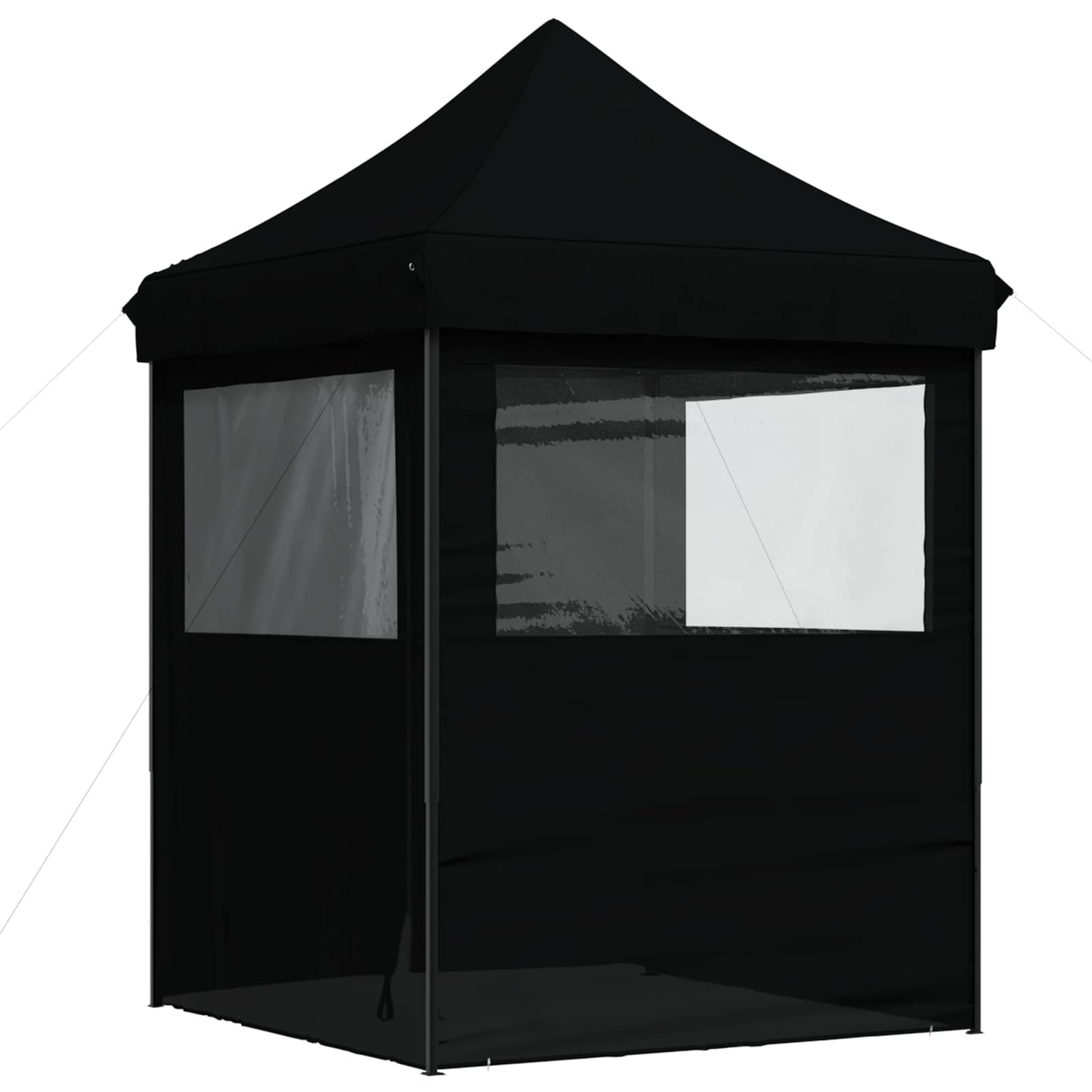 Partytent Zwart 200 x 200 x 306 cm Oxford Stof is nu te koop bij PeponiXL, paradijselijk wonen!