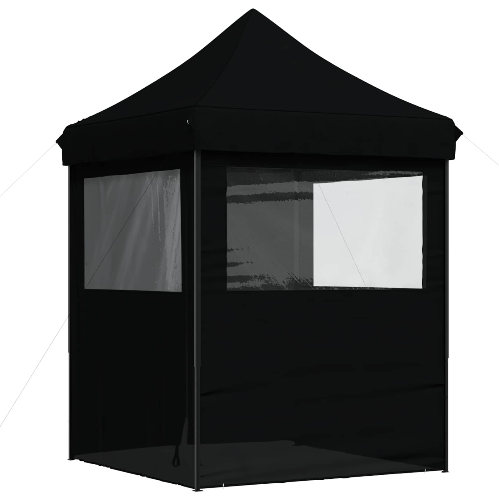 Partytent Zwart 200 x 200 x 306 cm Oxford Stof is nu te koop bij PeponiXL, paradijselijk wonen!
