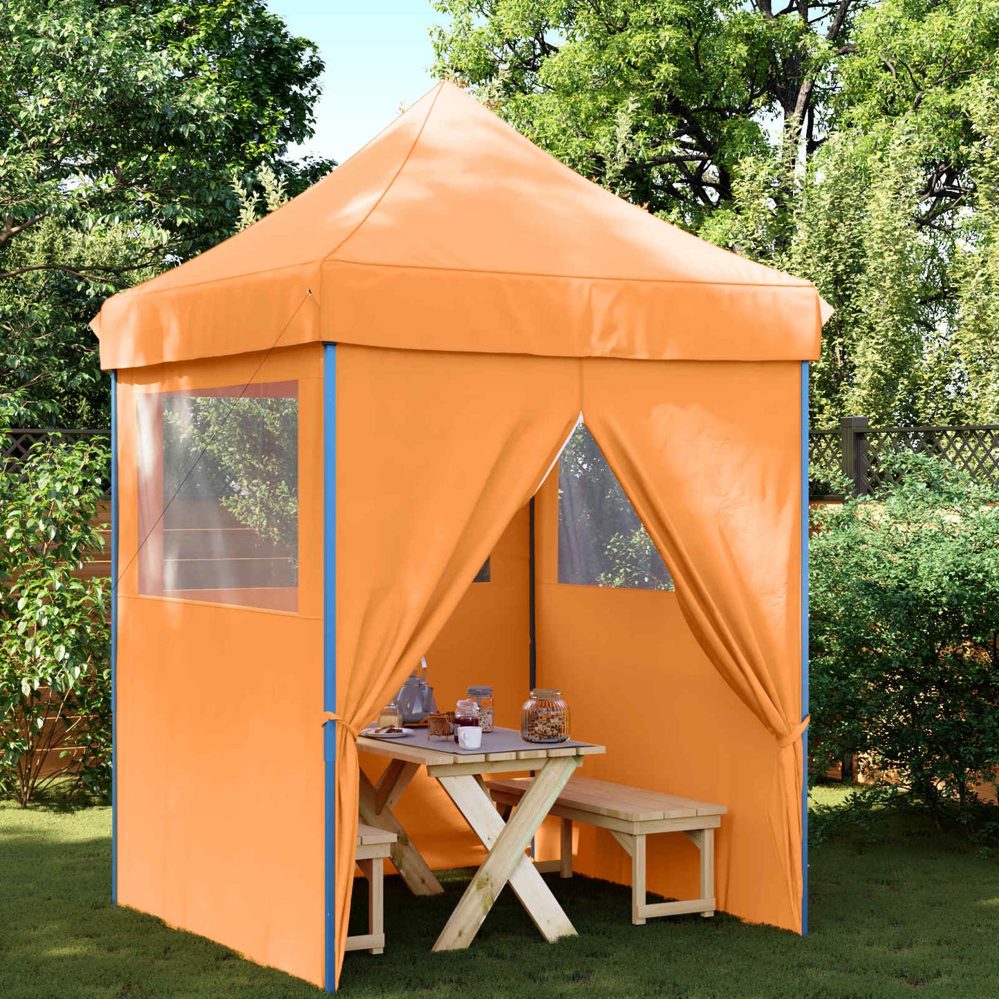 Partytent Oranje 200 x 200 x 306 cm Oxford Stof is nu te koop bij PeponiXL, paradijselijk wonen!