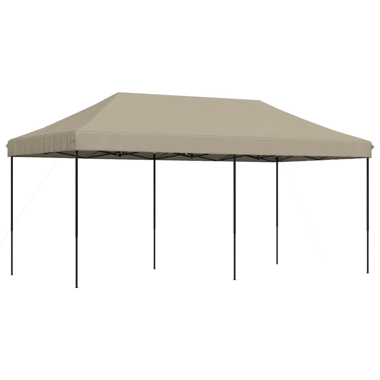 Partytent Taupe 292 x 580 x 315 cm Oxford Stof is nu te koop bij PeponiXL, paradijselijk wonen!