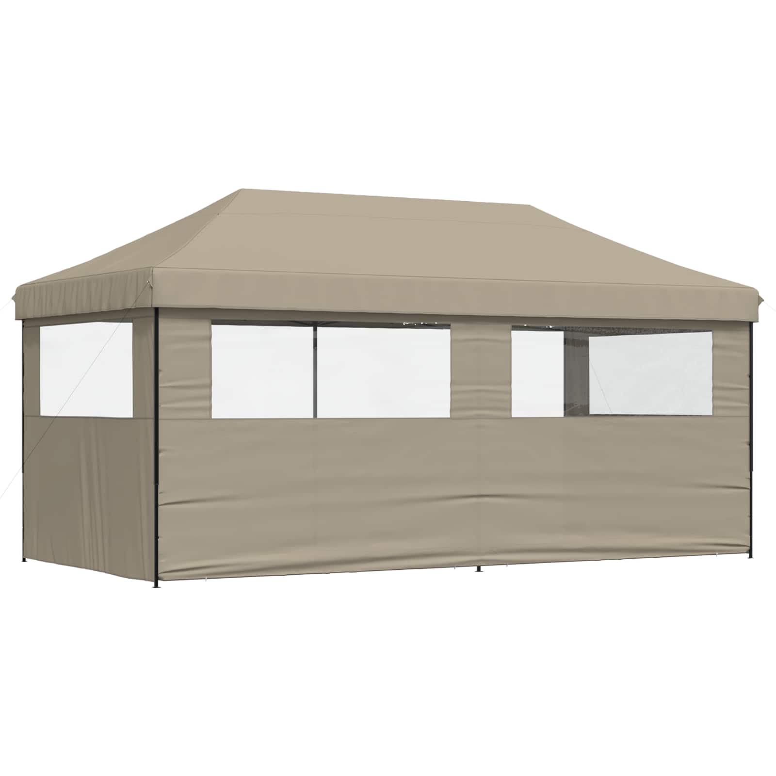 Partytent Taupe 292 x 580 x 315 cm Oxford Stof is nu te koop bij PeponiXL, paradijselijk wonen!