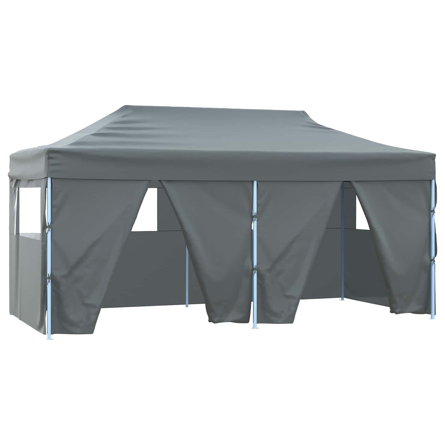 Partytent Antraciet 291 x 580 x 315 cm Oxford Stof is nu te koop bij PeponiXL, paradijselijk wonen!