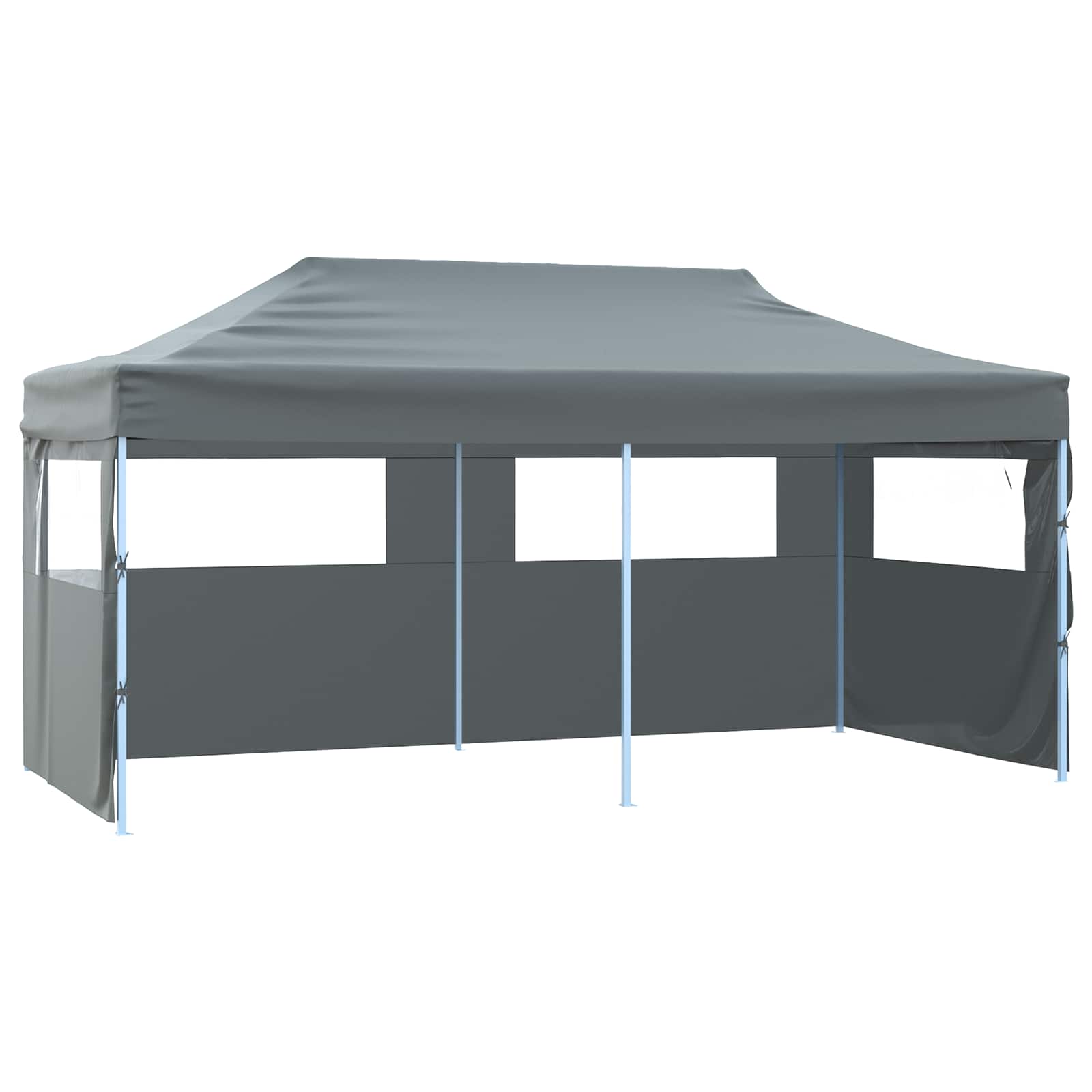 Partytent Antraciet 291 x 580 x 315 cm Oxford Stof is nu te koop bij PeponiXL, paradijselijk wonen!