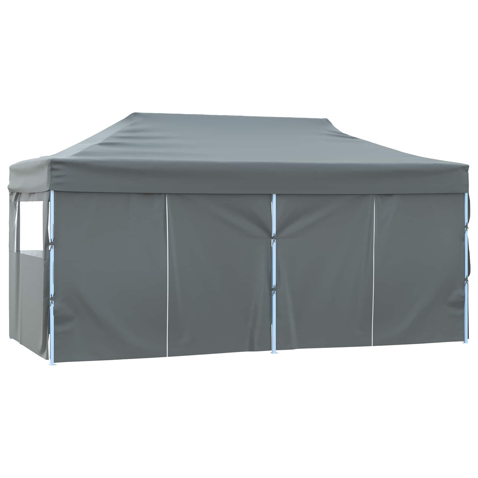 Partytent Antraciet 291 x 580 x 315 cm Oxford Stof is nu te koop bij PeponiXL, paradijselijk wonen!