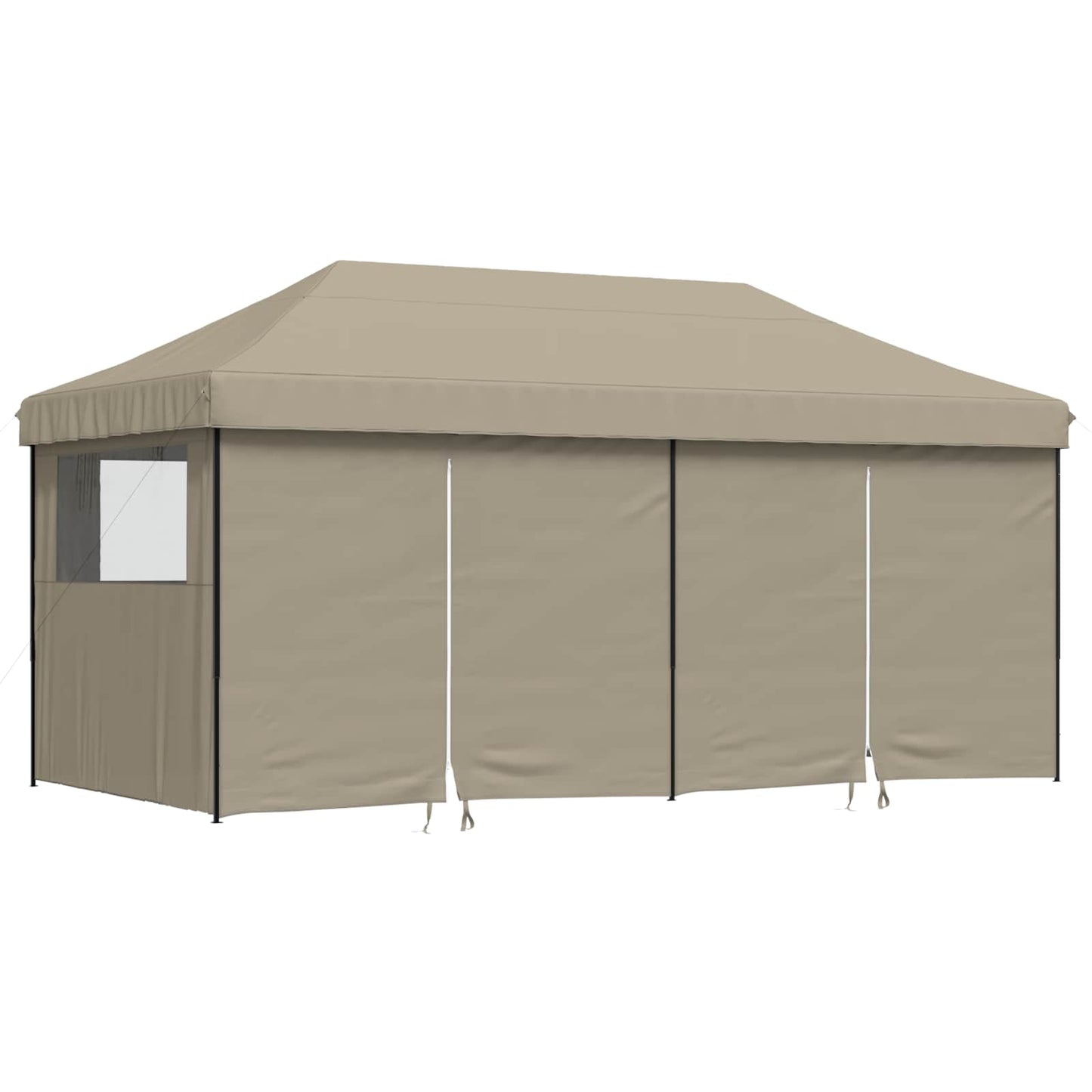 Partytent Taupe 292 x 580 x 315 cm Oxford Stof is nu te koop bij PeponiXL, paradijselijk wonen!