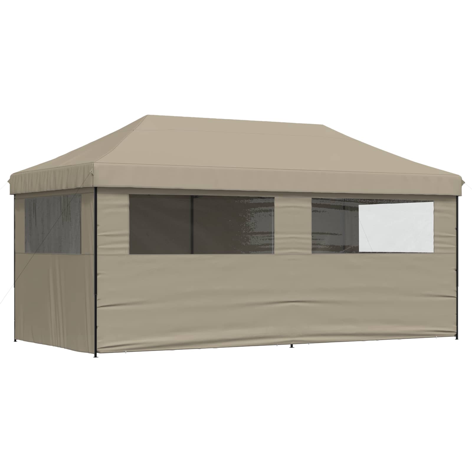 Partytent Taupe 292 x 580 x 315 cm Oxford Stof is nu te koop bij PeponiXL, paradijselijk wonen!