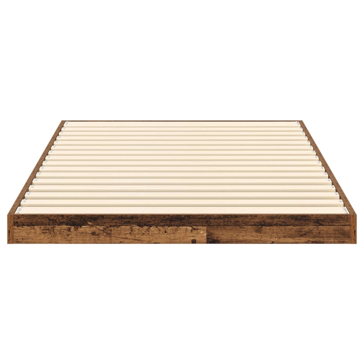 Vloer bedframe Oudhout 75 x 190 cm Bewerkt hout is nu te koop bij PeponiXL, paradijselijk wonen!