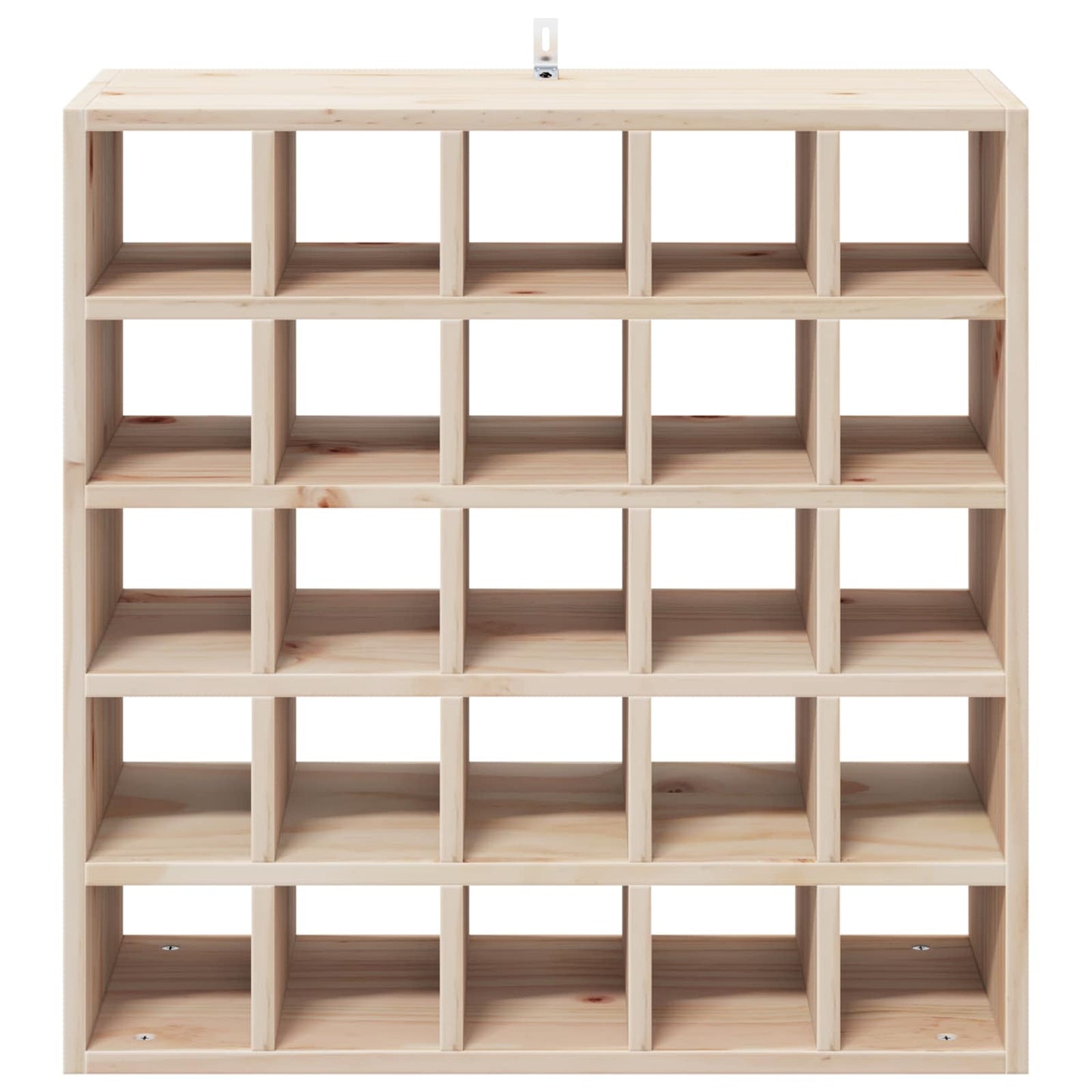 Wijnrek 2 pcs Naturel 56 x 25 x 56 cm Massief grenenhout is nu te koop bij PeponiXL, paradijselijk wonen!
