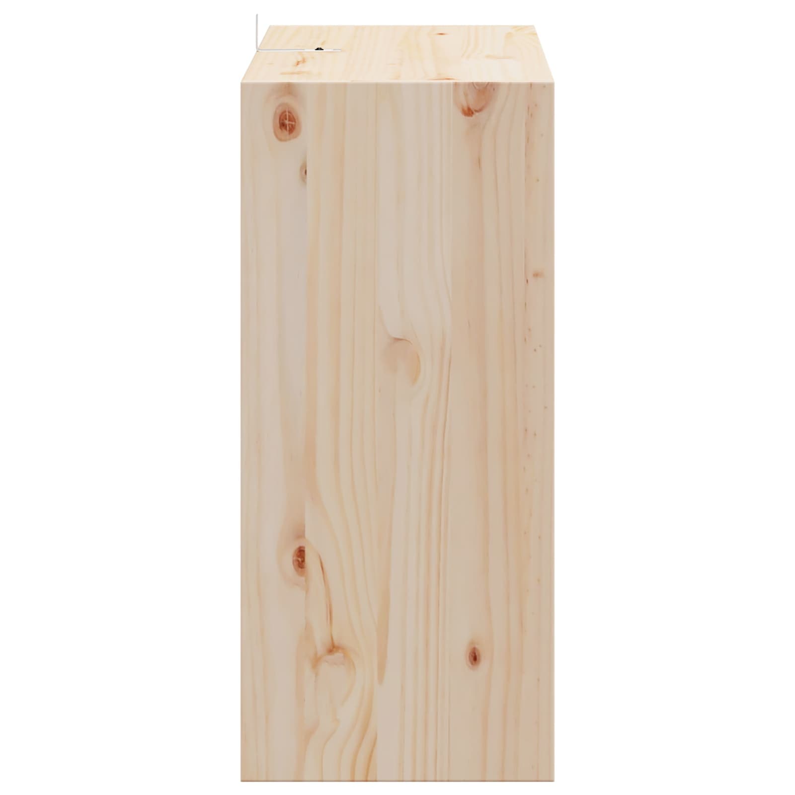 Wijnrek 2 pcs Naturel 56 x 25 x 56 cm Massief grenenhout is nu te koop bij PeponiXL, paradijselijk wonen!