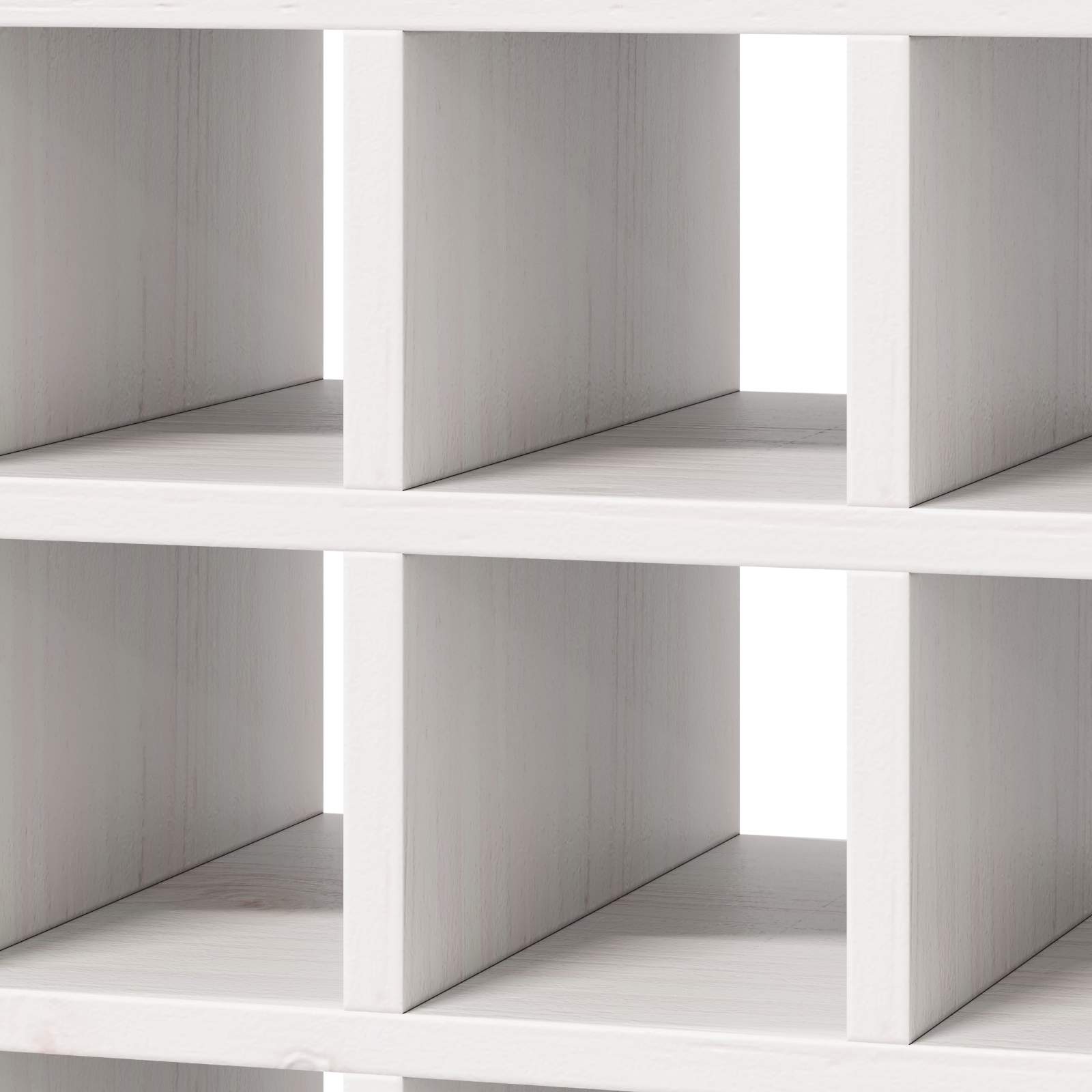 Wijnrek 2 pcs Wit 56 x 25 x 56 cm Massief grenenhout is nu te koop bij PeponiXL, paradijselijk wonen!