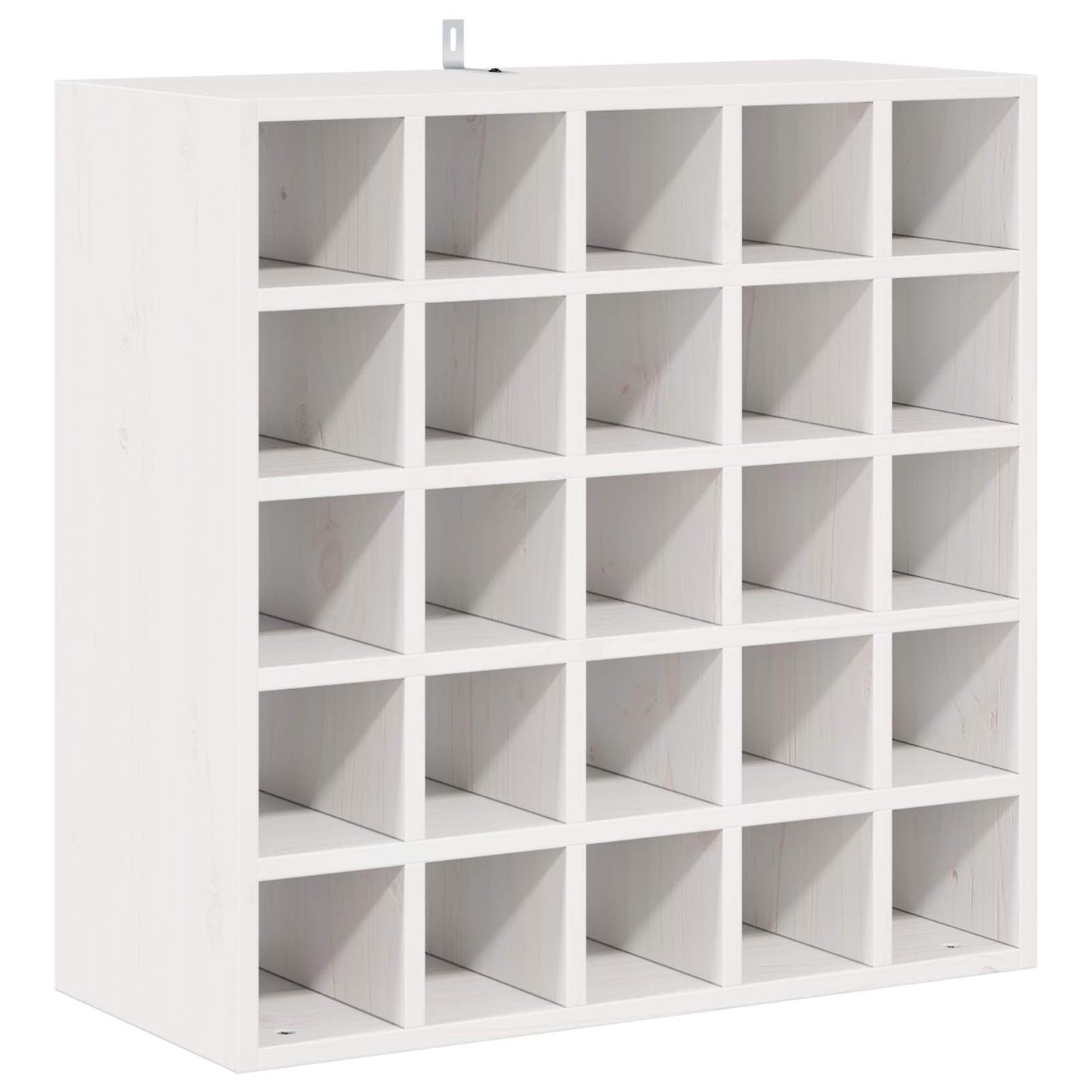 Wijnrek 2 pcs Wit 56 x 25 x 56 cm Massief grenenhout is nu te koop bij PeponiXL, paradijselijk wonen!