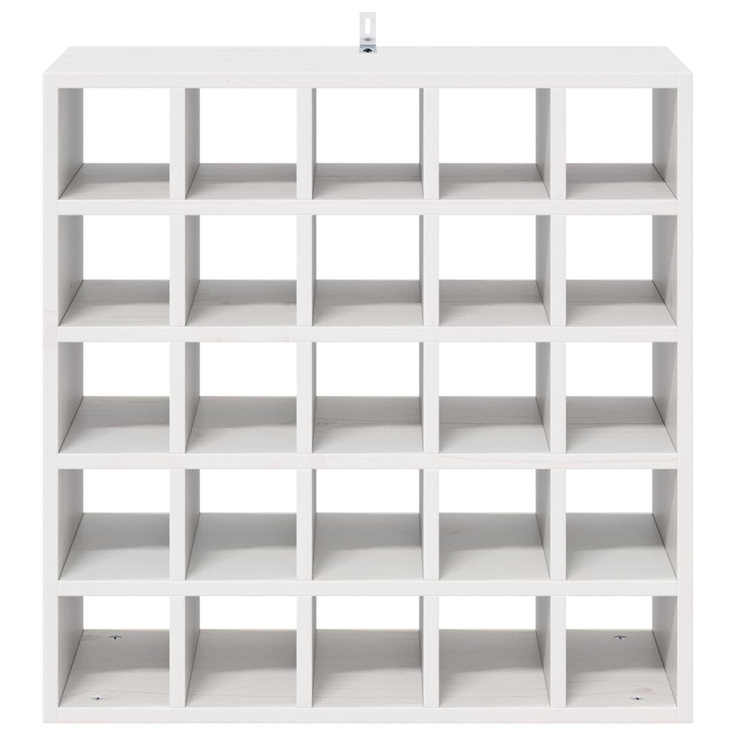 Wijnrek 2 pcs Wit 56 x 25 x 56 cm Massief grenenhout is nu te koop bij PeponiXL, paradijselijk wonen!