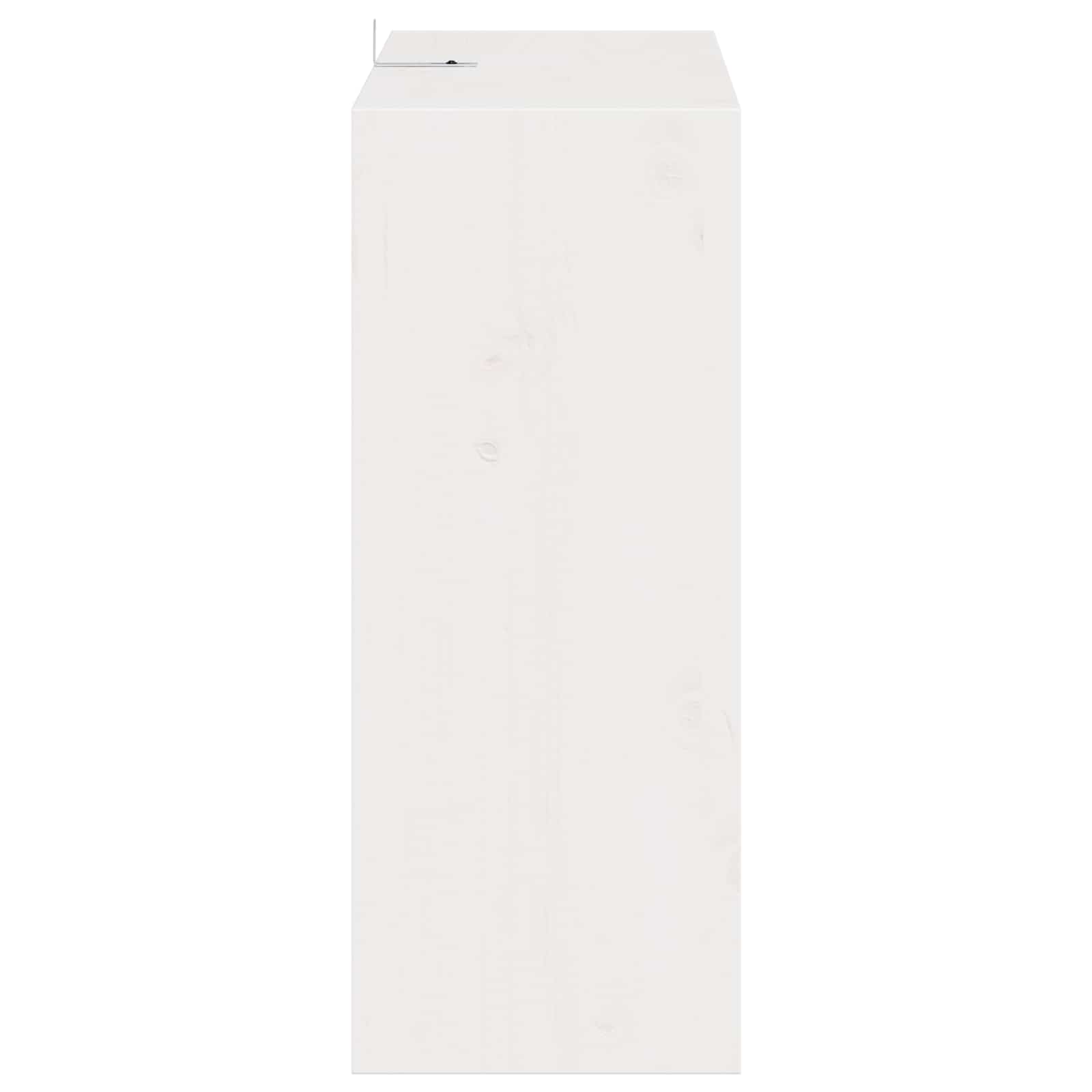 Wijnrek 2 pcs Wit 62 x 25 x 62 cm Massief grenenhout is nu te koop bij PeponiXL, paradijselijk wonen!