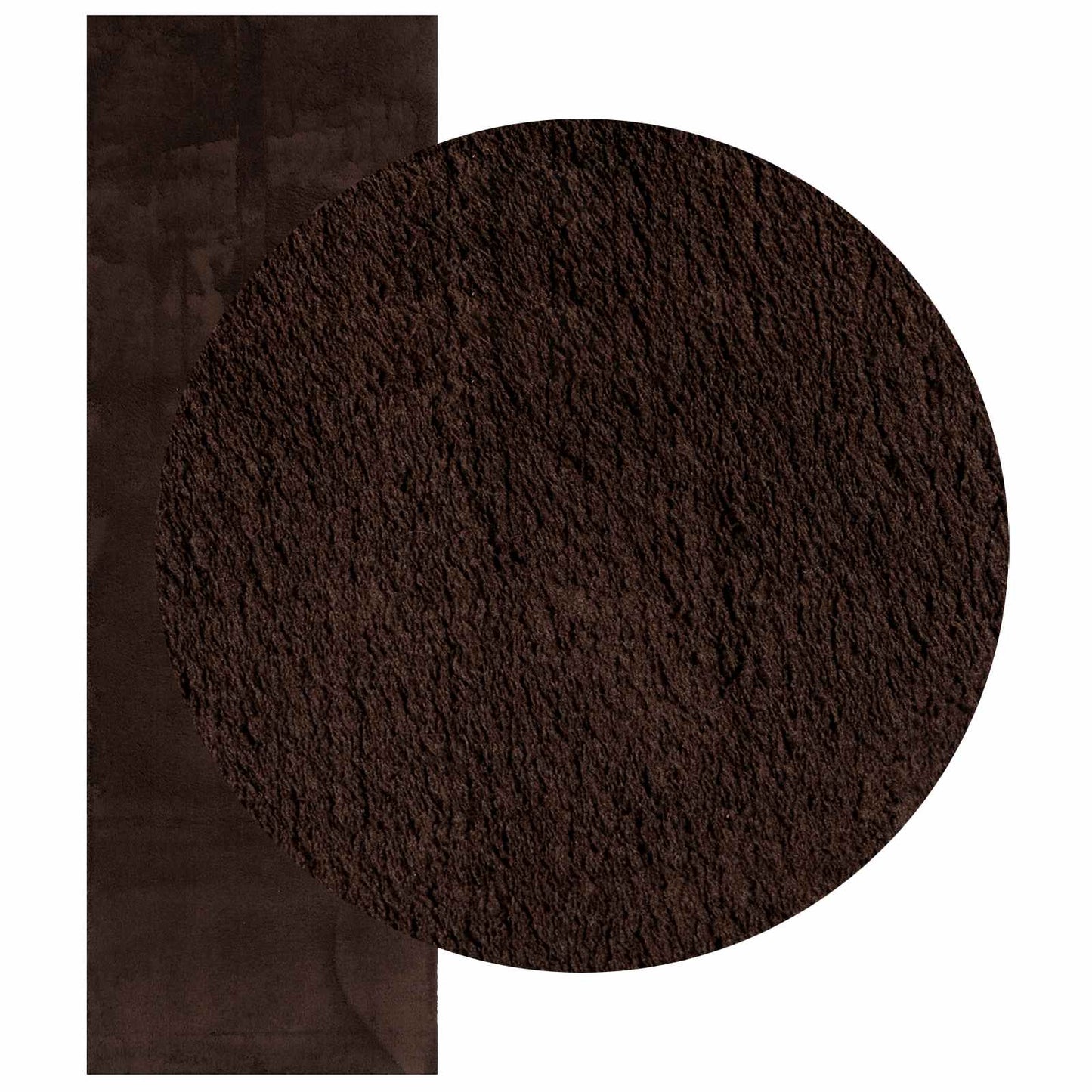 Medium pile zachte en wasbare tapijt HUARTE Bruin 250 x 80 cm is nu te koop bij PeponiXL, paradijselijk wonen!