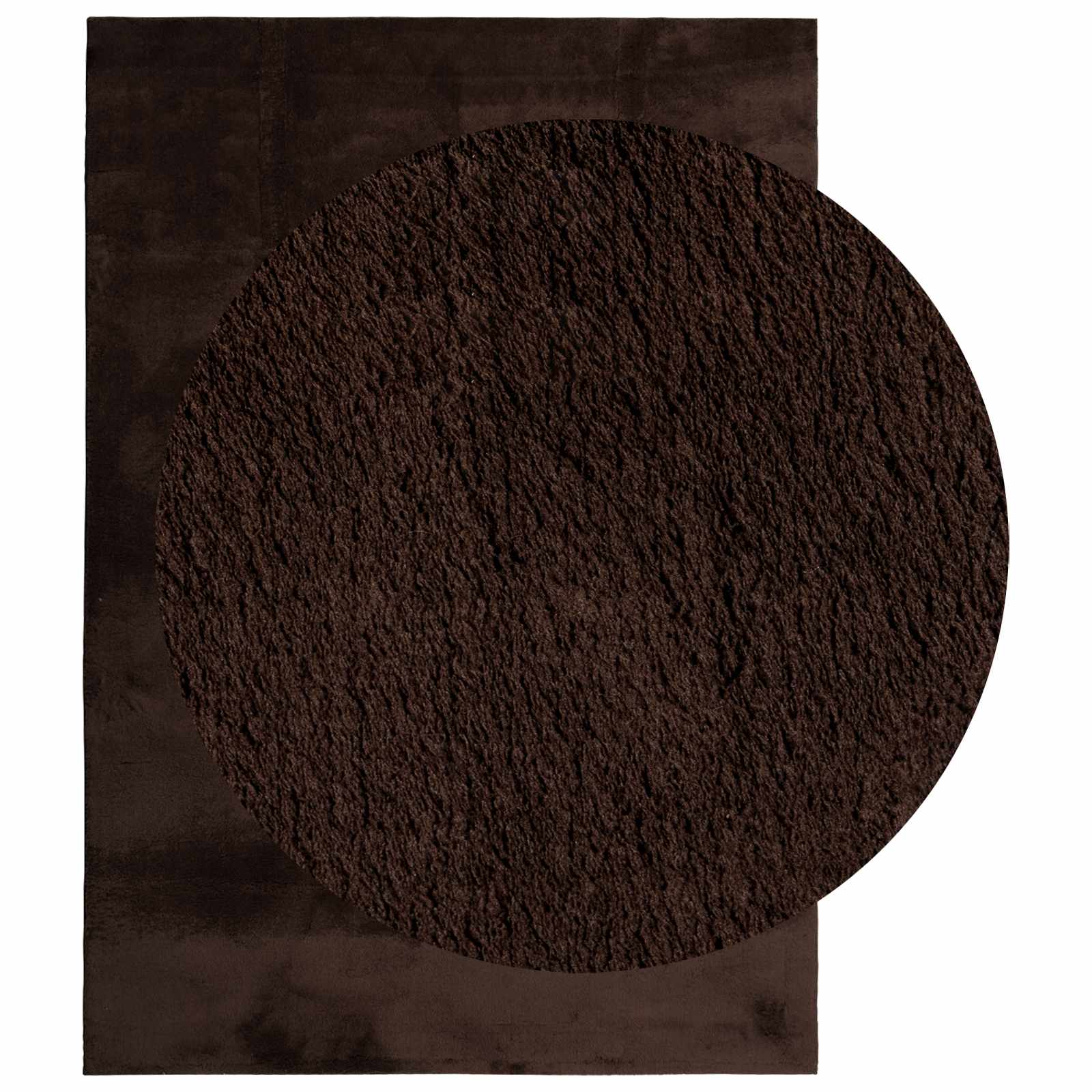 Medium pile zachte en wasbare tapijt HUARTE Bruin 230 x 160 cm is nu te koop bij PeponiXL, paradijselijk wonen!