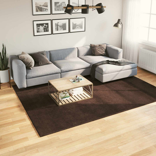 Medium pile zachte en wasbare tapijt HUARTE Bruin 200 x 280 cm is nu te koop bij PeponiXL, paradijselijk wonen!