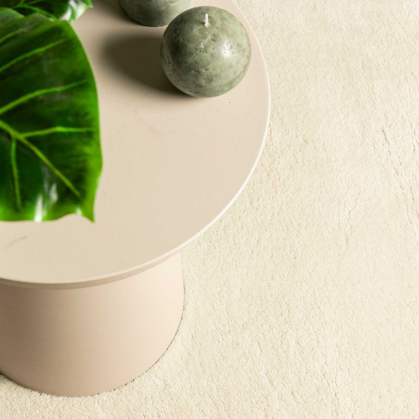 Vloerkleden Rechthoekig HUARTE Crème 400 x 80 cm Polyester is nu te koop bij PeponiXL, paradijselijk wonen!