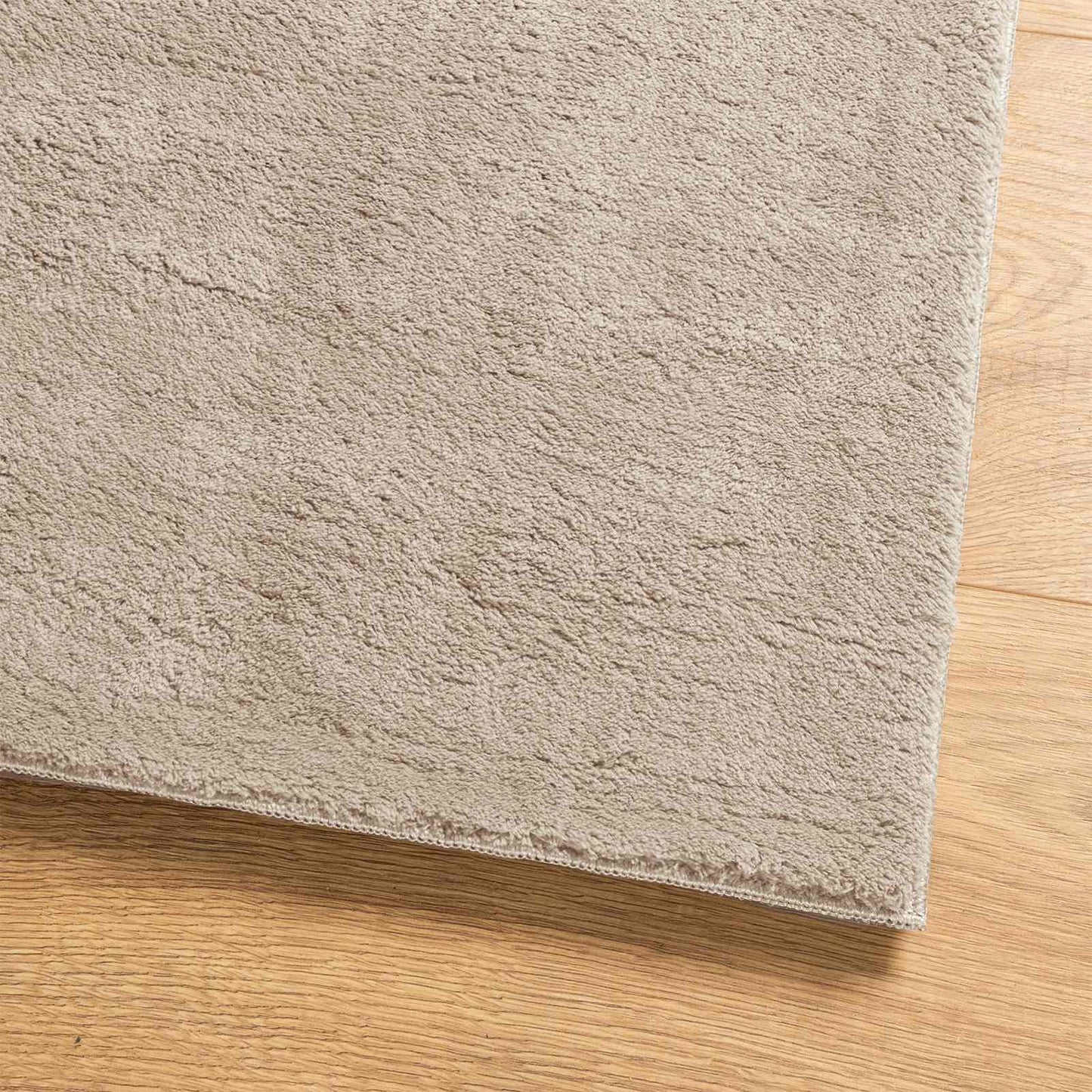 Vloerkleden Rechthoekig HUARTE Zand 500 x 80 cm Polyester is nu te koop bij PeponiXL, paradijselijk wonen!