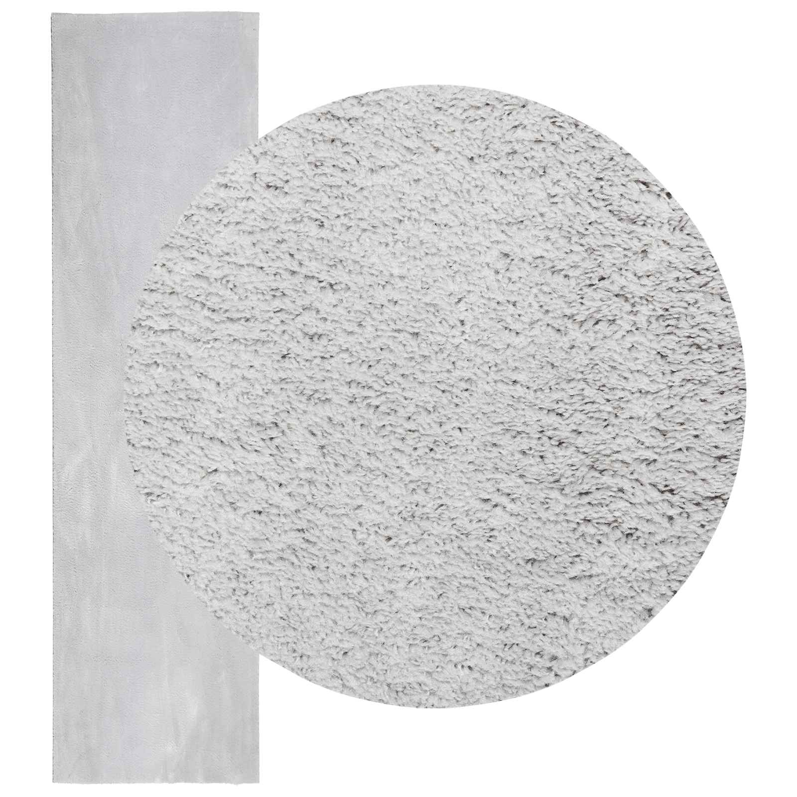 Vloerkleden Rechthoekig HUARTE Grijs 1000 x 80 cm Polyester is nu te koop bij PeponiXL, paradijselijk wonen!