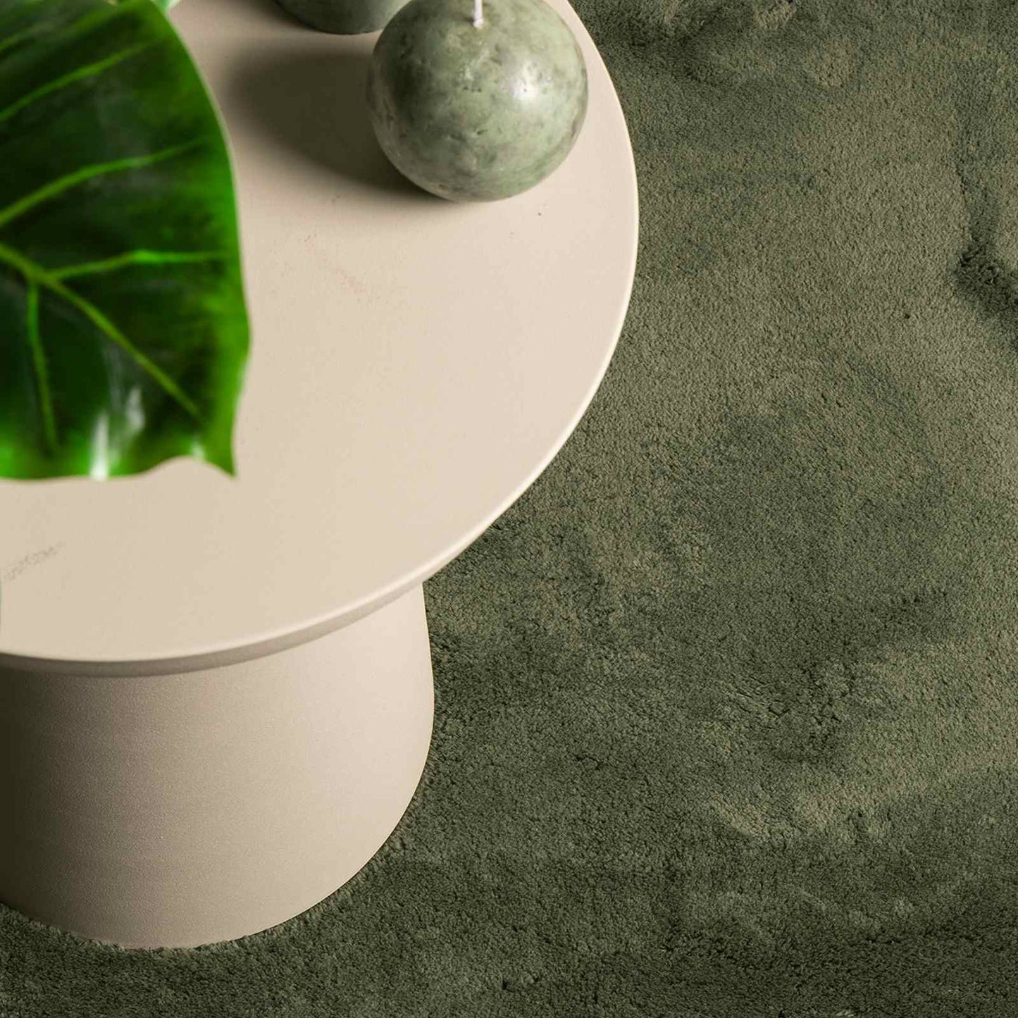 Medium pile zachte en wasbare tapijt HUARTE Bosgroen Polyester is nu te koop bij PeponiXL, paradijselijk wonen!