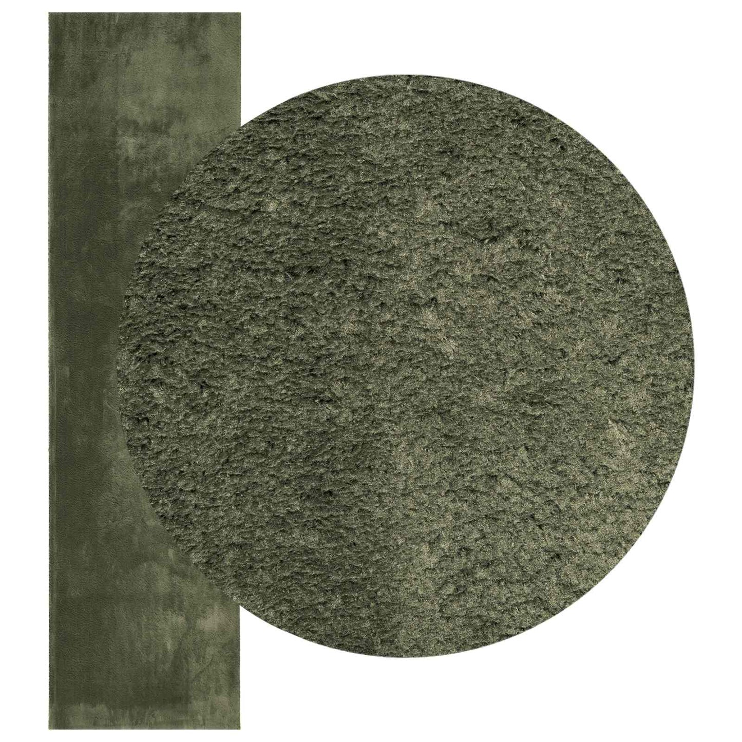 Medium pile zachte en wasbare tapijt HUARTE Bosgroen Polyester is nu te koop bij PeponiXL, paradijselijk wonen!