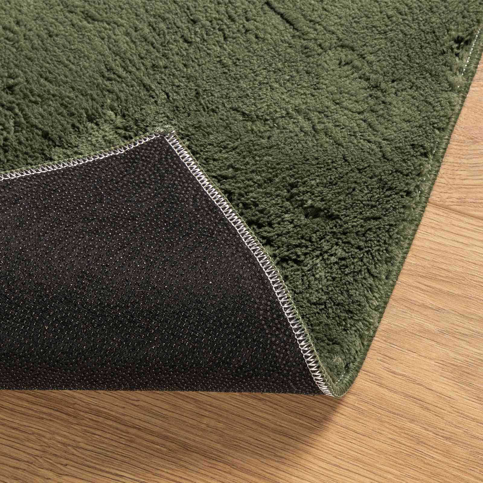 Medium pile zachte en wasbare tapijt HUARTE Bosgroen Polyester is nu te koop bij PeponiXL, paradijselijk wonen!