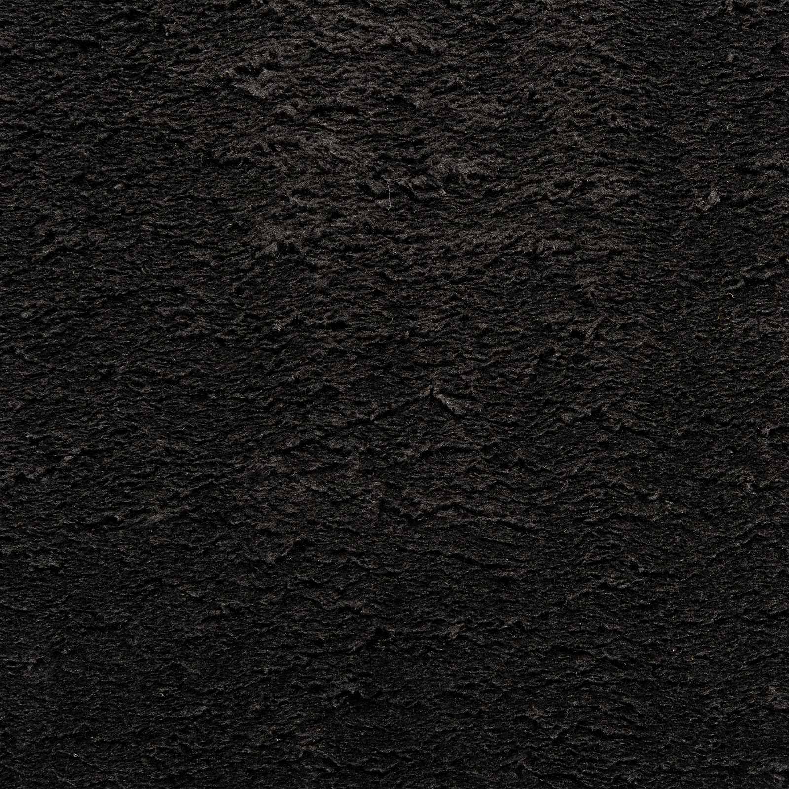 Medium pile zachte en wasbare tapijt HUARTE Zwart 500 x 80 cm is nu te koop bij PeponiXL, paradijselijk wonen!