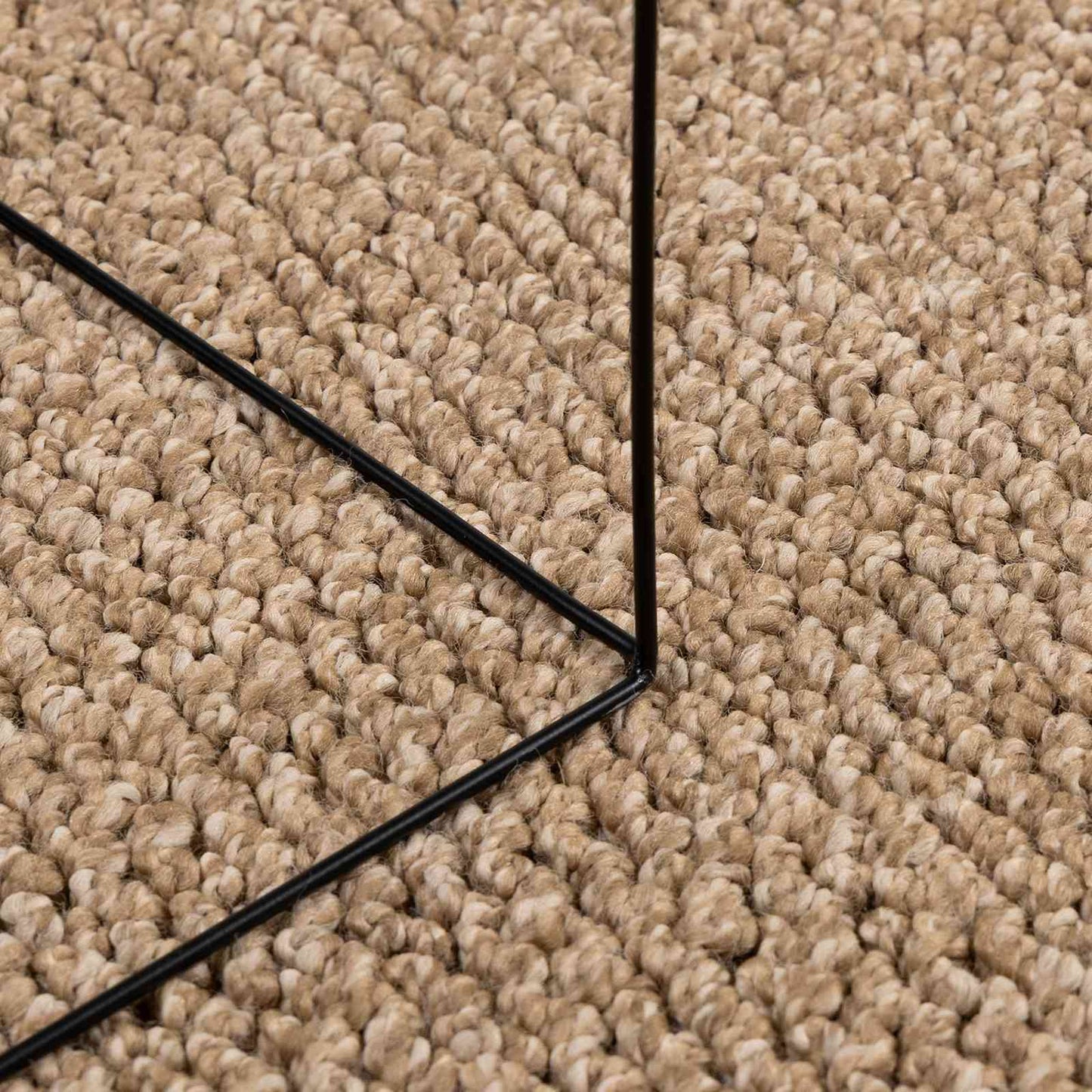 Vloerkleden Rechthoekig AGIRA Naturel 170 x 120 cm Polyester is nu te koop bij PeponiXL, paradijselijk wonen!