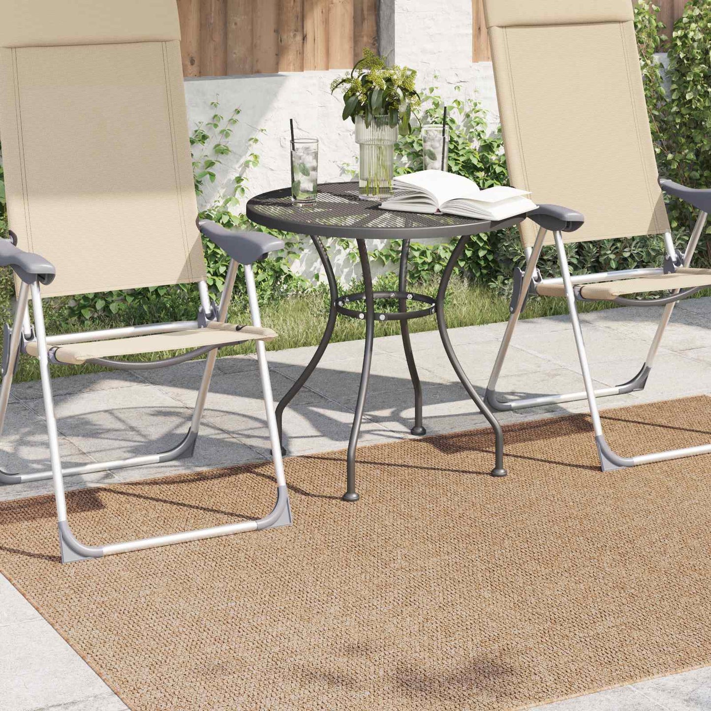 Vloerkleden Rechthoekig AGIRA Naturel 230 x 160 cm Polyester is nu te koop bij PeponiXL, paradijselijk wonen!