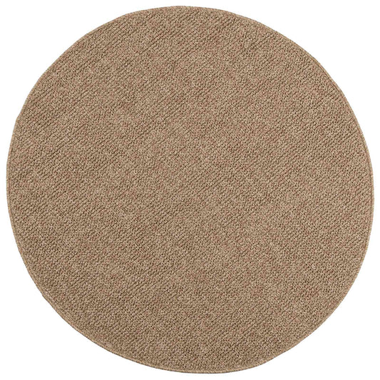 Vloerkleden Rond AGIRA Naturel Ø 120 CM Polyester is nu te koop bij PeponiXL, paradijselijk wonen!