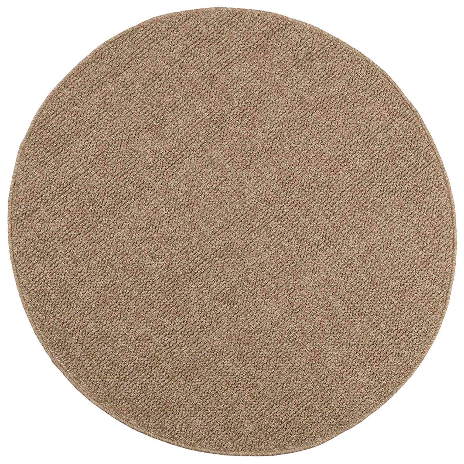 Vloerkleden Rond AGIRA Naturel Ø 160 CM Polyester is nu te koop bij PeponiXL, paradijselijk wonen!