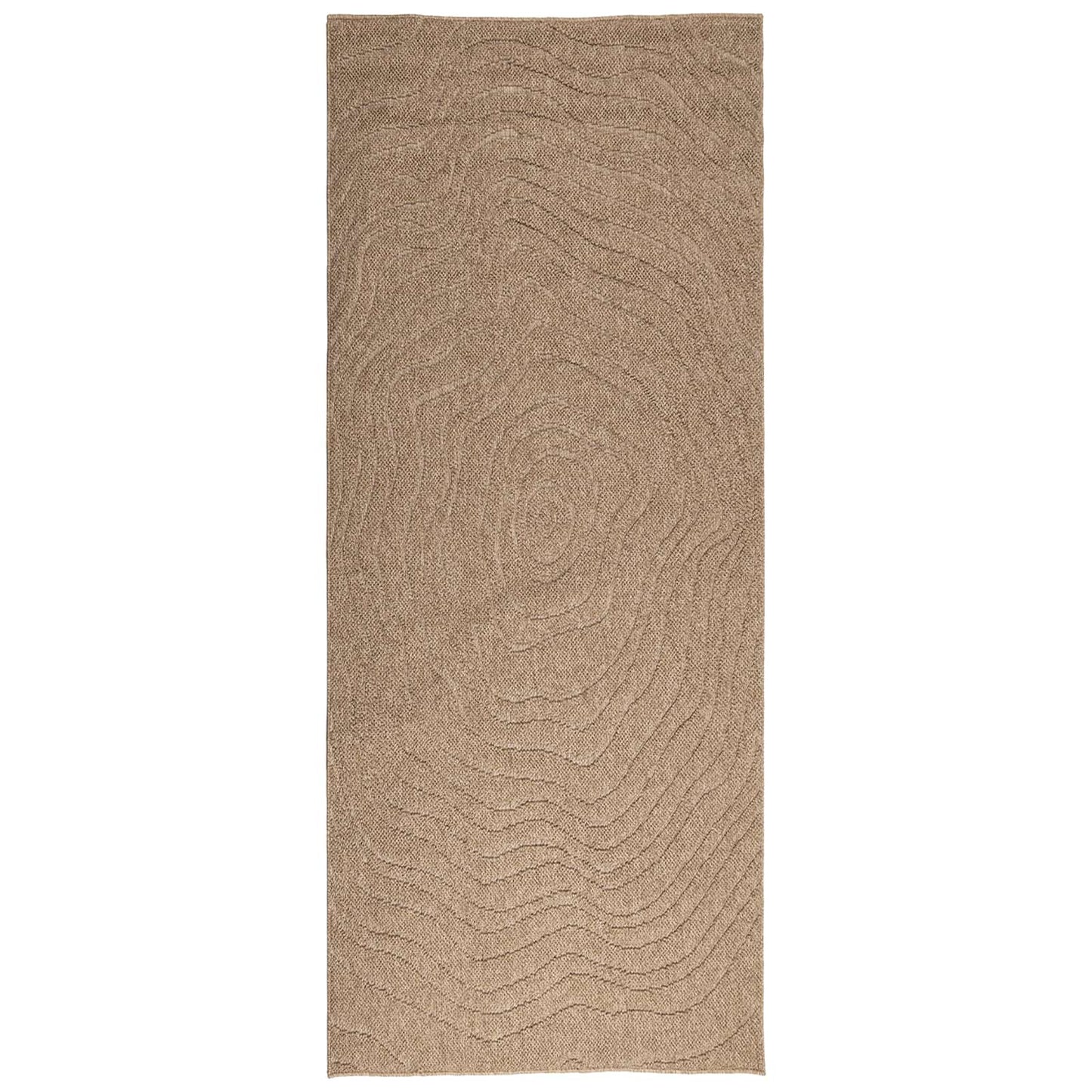 Vloerkleden Moiré Rechthoekig AGIRA Naturel 150 x 80 cm is nu te koop bij PeponiXL, paradijselijk wonen!