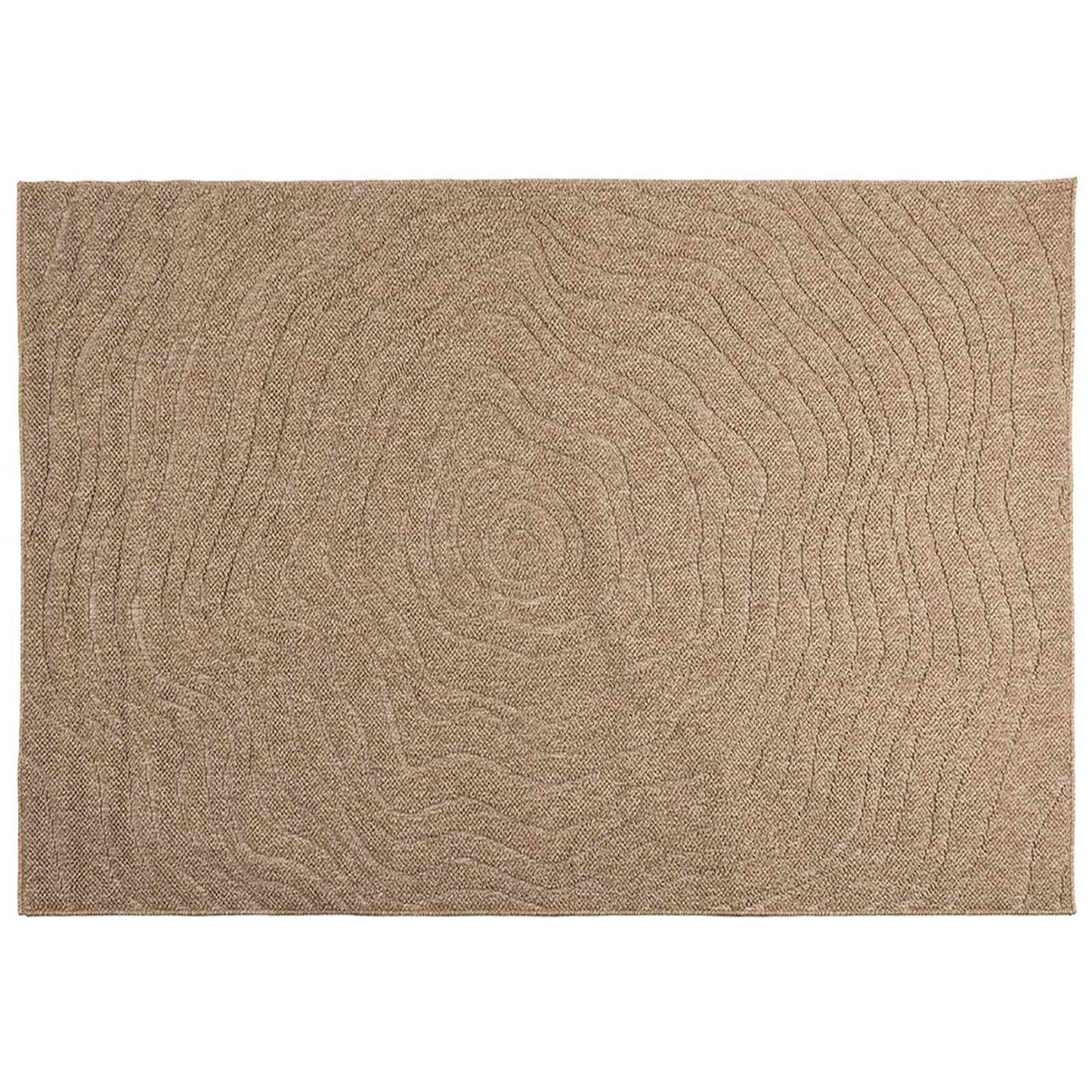 Vloerkleden Moiré AGIRA Naturel 170 x 120 cm Polyester is nu te koop bij PeponiXL, paradijselijk wonen!