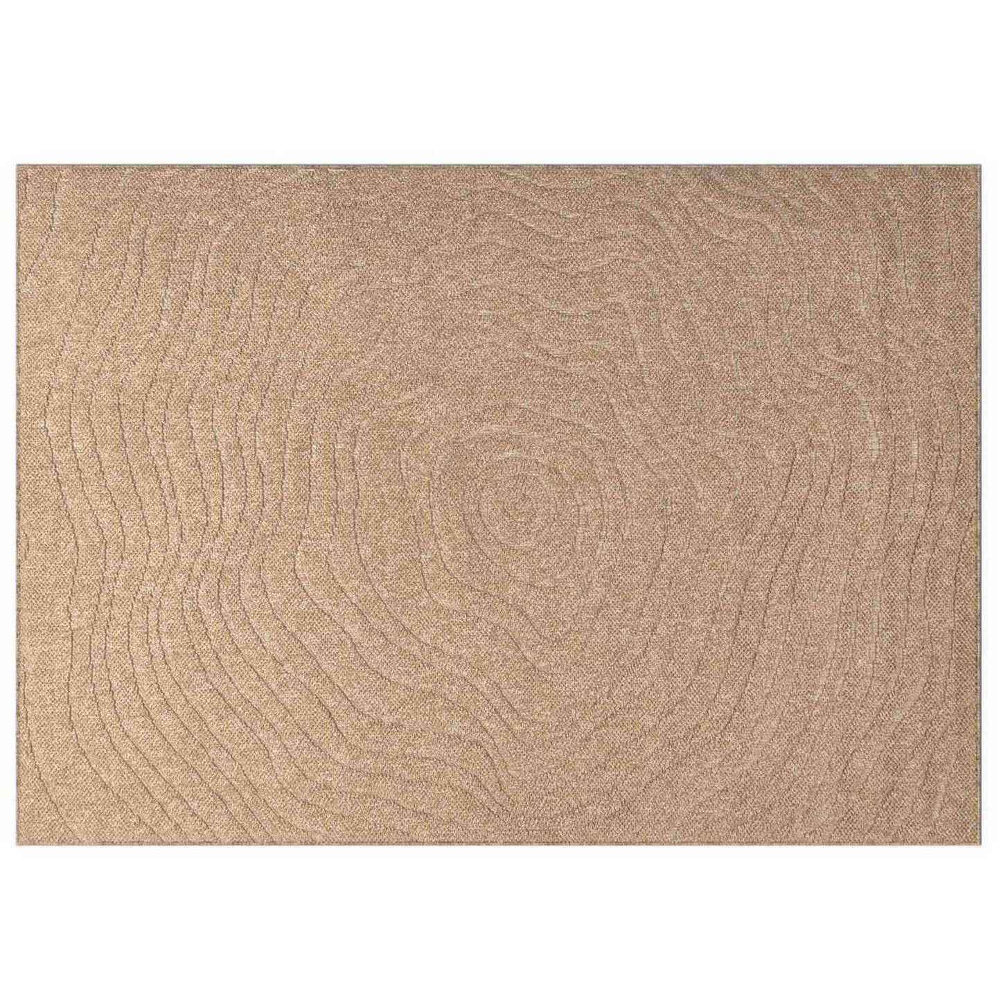 Vloerkleden Moiré AGIRA Naturel 280 x 200 cm Polyester is nu te koop bij PeponiXL, paradijselijk wonen!