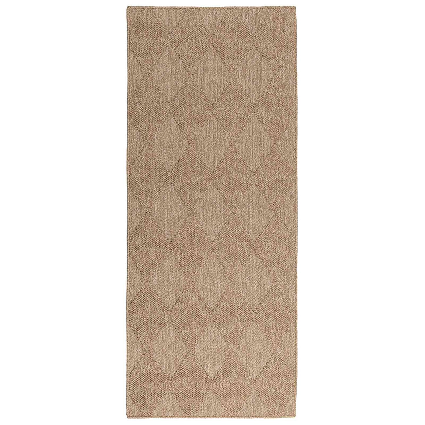Vloerkleden Rechthoekig AGIRA Naturel 200 x 80 cm Polyester is nu te koop bij PeponiXL, paradijselijk wonen!