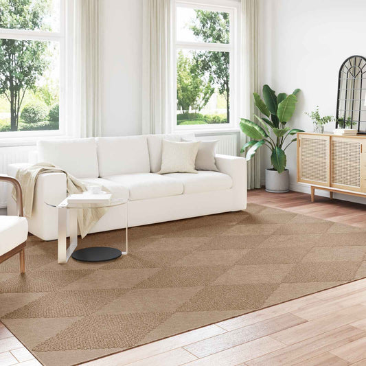Vloerkleden Rechthoekig AGIRA Naturel 340 x 240 cm Polyester is nu te koop bij PeponiXL, paradijselijk wonen!