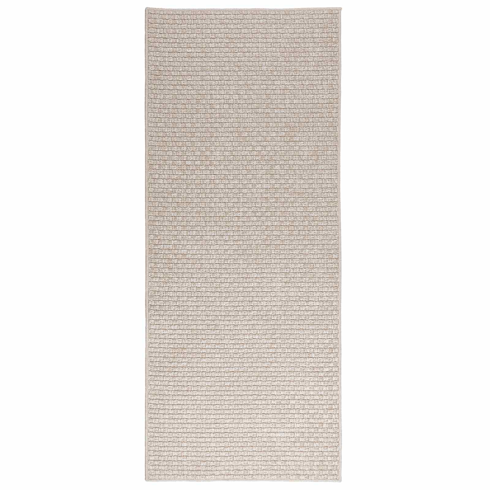 Vloerkleden Rechthoekig FARO Crème 150 x 80 cm Polyester is nu te koop bij PeponiXL, paradijselijk wonen!