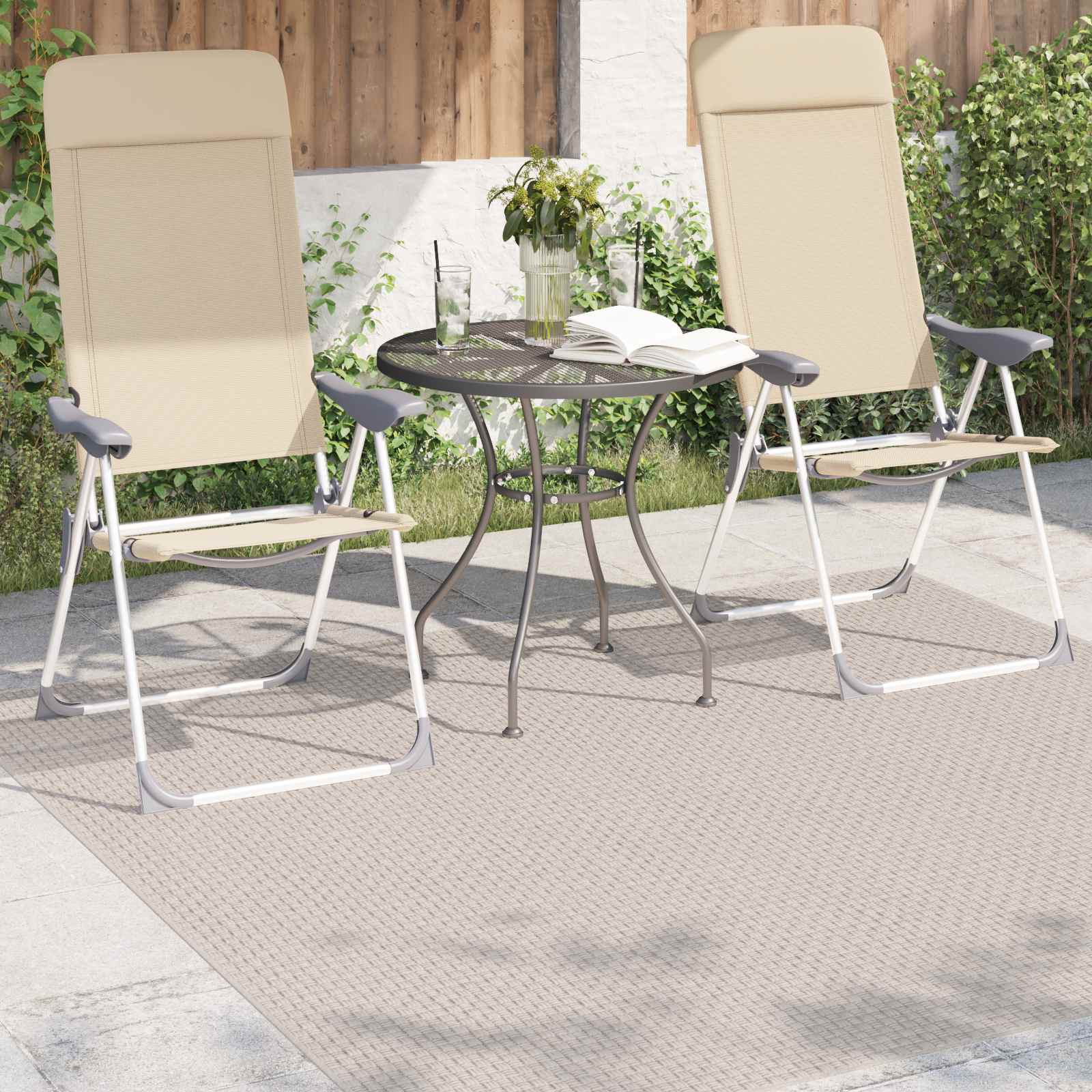 Vloerkleden Vierkant FARO Crème 120 x 120 cm Polyester is nu te koop bij PeponiXL, paradijselijk wonen!