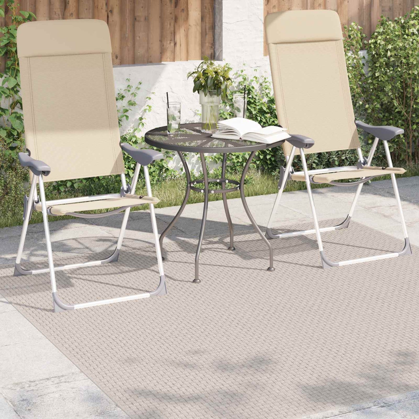 Vloerkleden Vierkant FARO Crème 200 x 200 cm Polyester is nu te koop bij PeponiXL, paradijselijk wonen!
