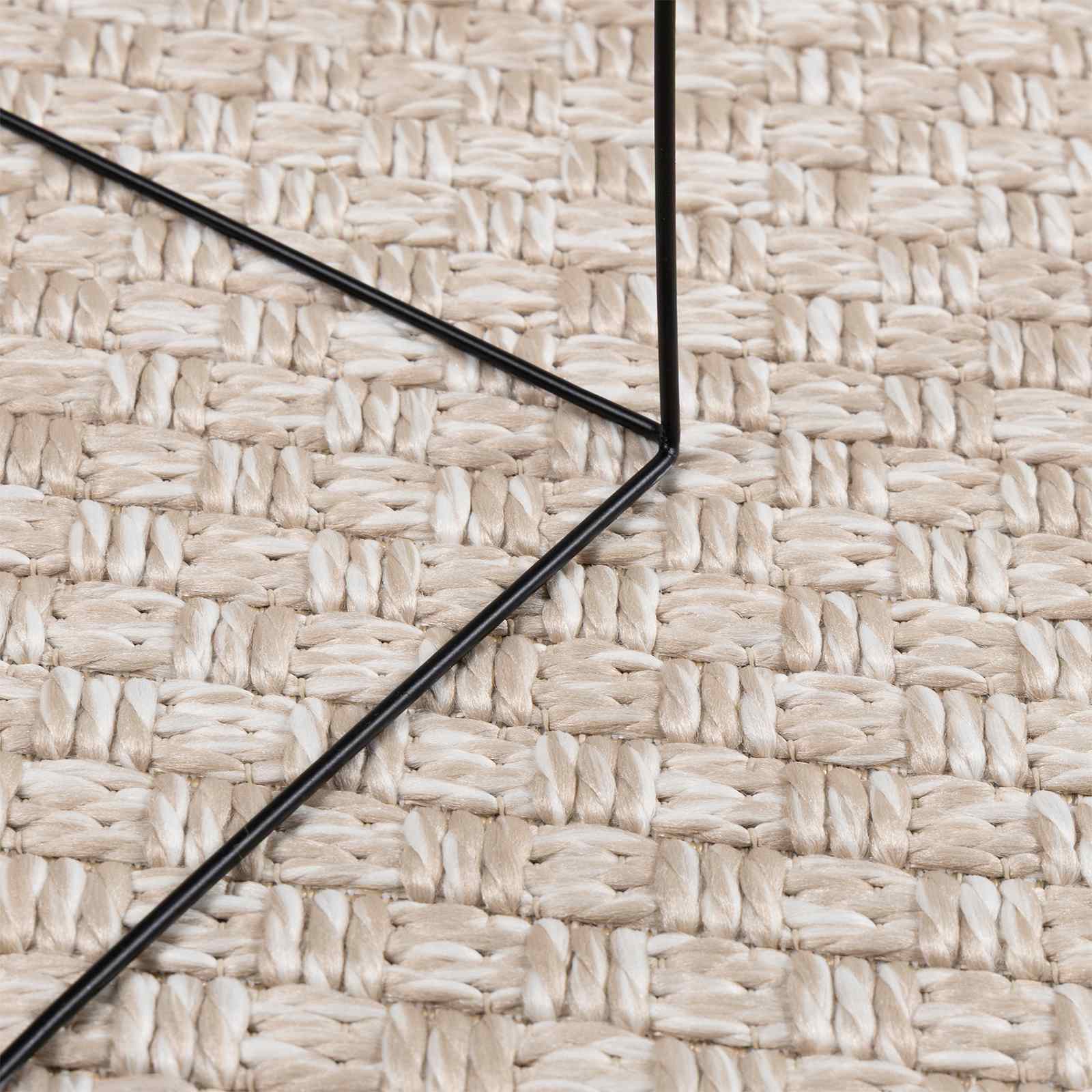 Vloerkleden Rond FARO Crème Ø 160 CM Polyester is nu te koop bij PeponiXL, paradijselijk wonen!