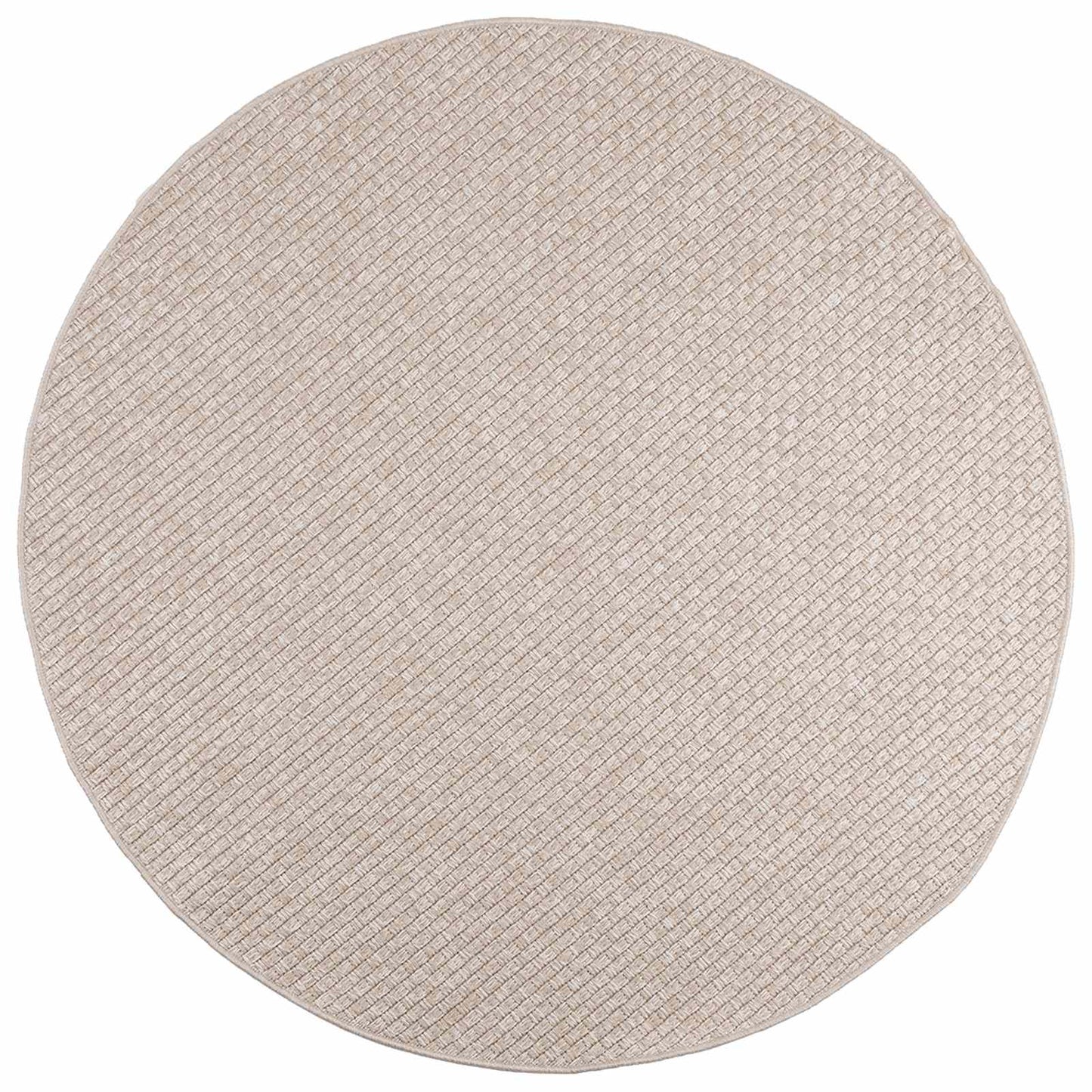 Vloerkleden Rond FARO Crème Ø 160 CM Polyester is nu te koop bij PeponiXL, paradijselijk wonen!